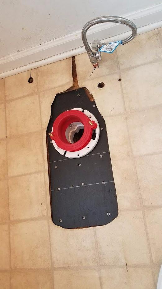 Korky WaxFree Toilet Seal Kit with Hardware - Easy to Install - 6000 customer photo 2
