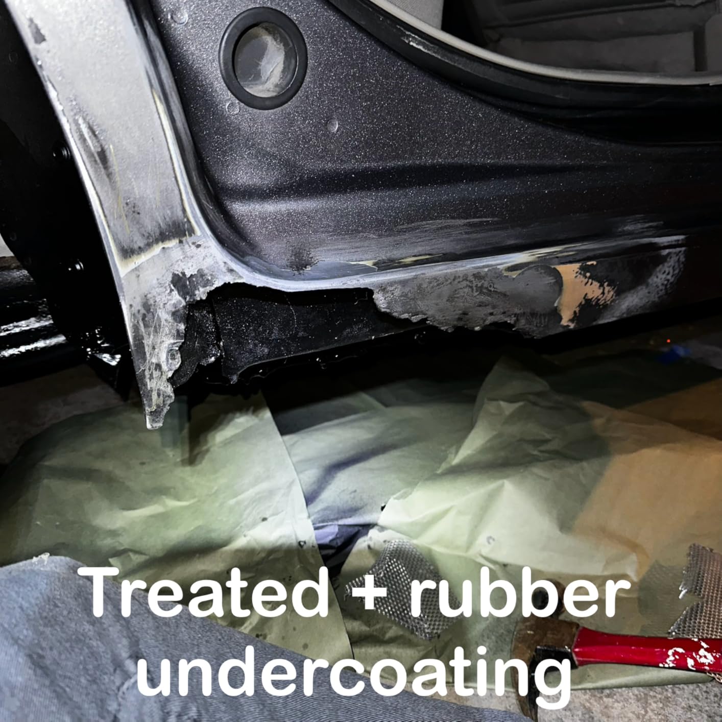 3M Bondo Short Strand Fiberglass Reinforced Filler 1.37 LB (621 g) with Bondo Cream Hardener 0.5 oz (14g), Repair Holes Up To 0.5 IN, Waterproof (SS-PT-ES) customer photo 2