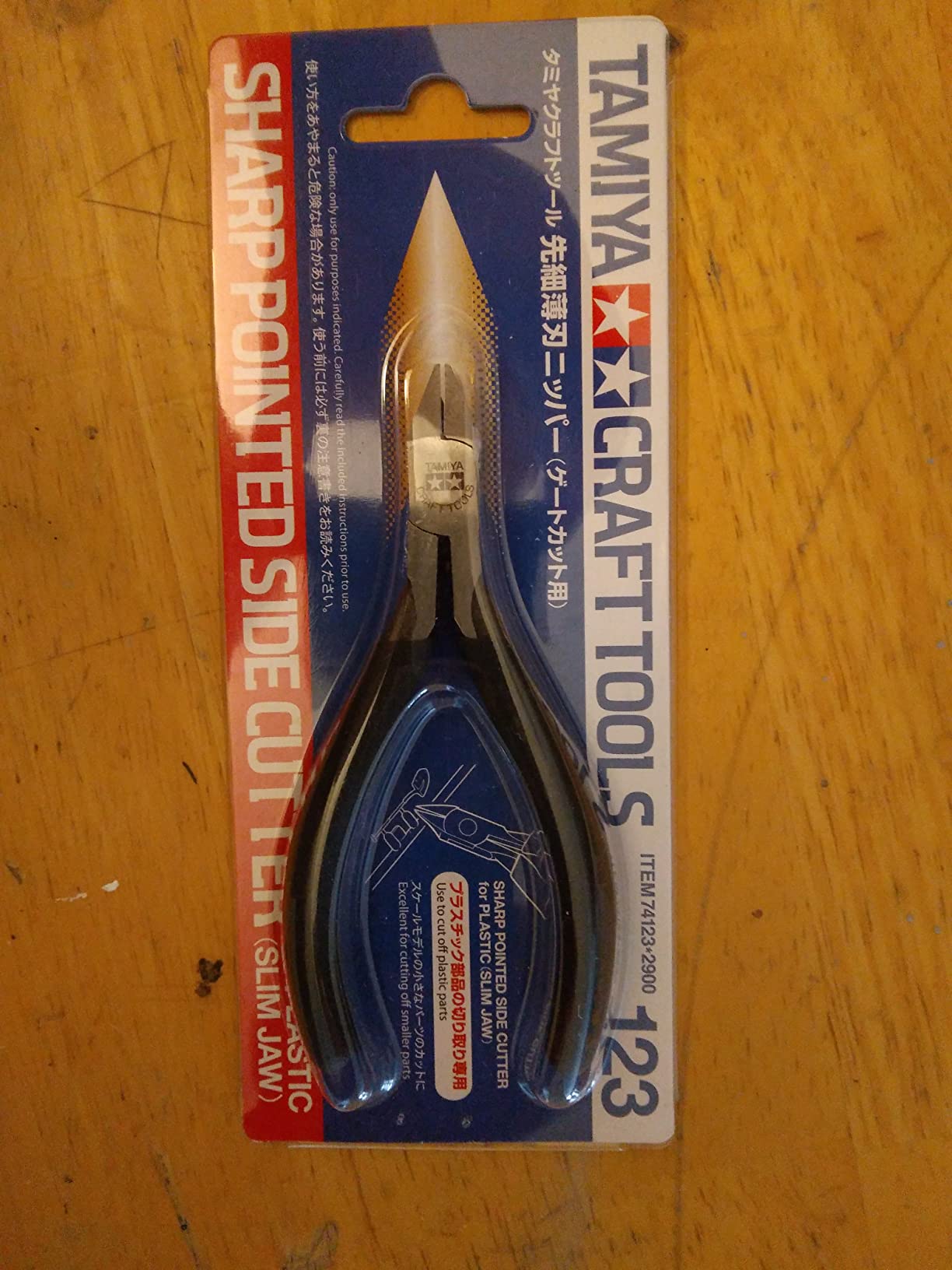 Tamiya Sharp Pointed Side Cutter NO.123 (74123) customer photo 2