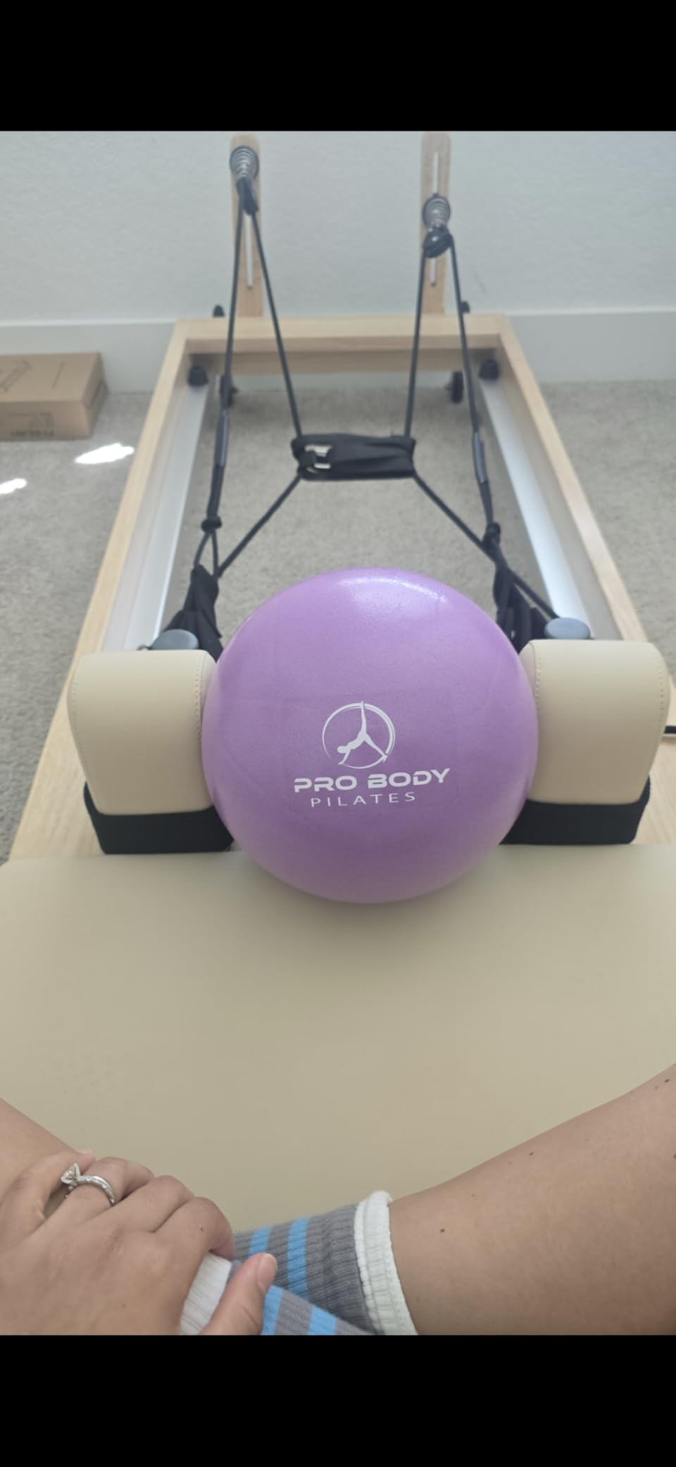 ProBody Pilates Ball Small — 9 Inch Small Exercise Ball customer photo 2