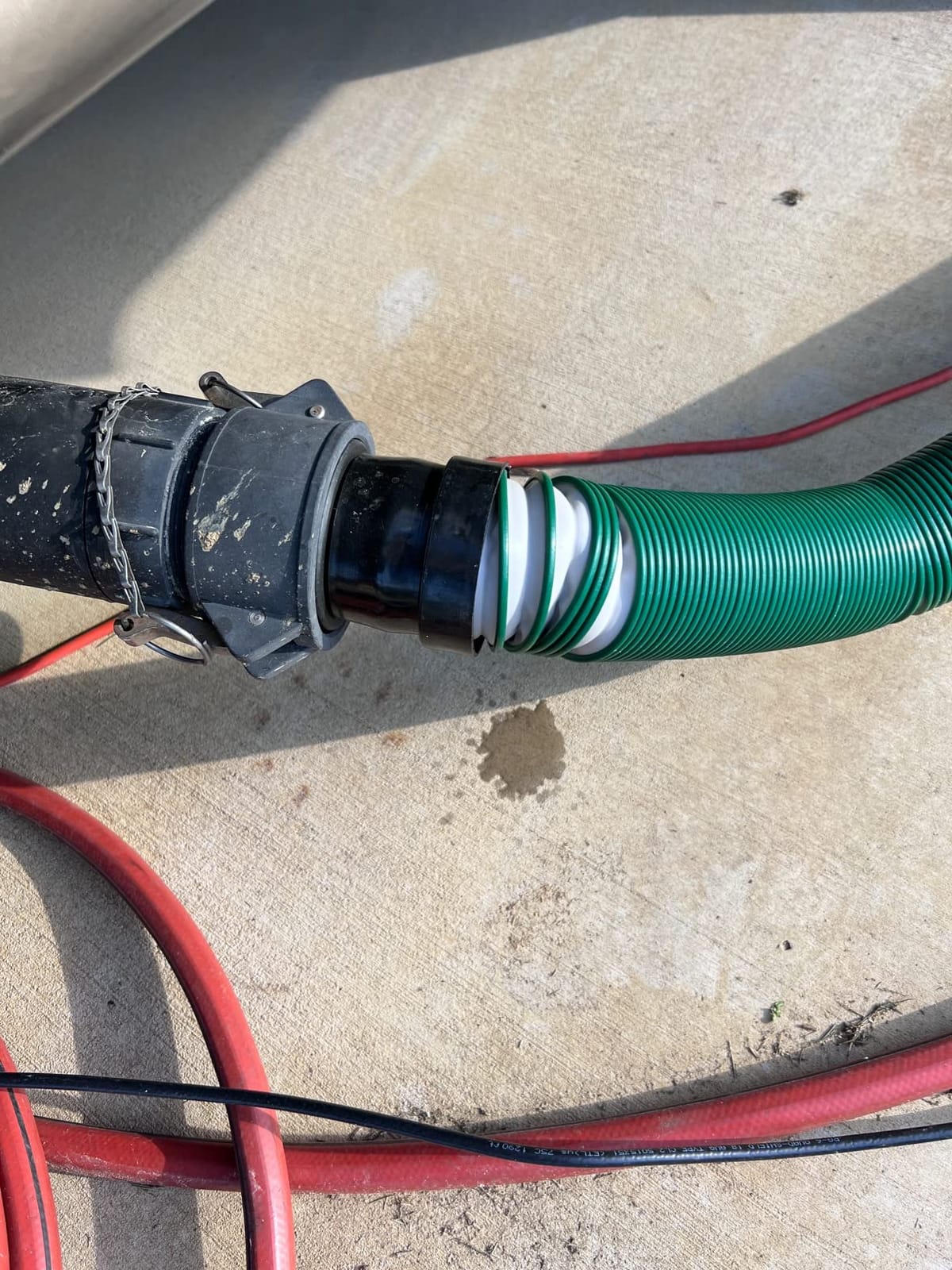 Lippert 359724 Waste Master 20’ Extended RV Sewer Hose Management System , Green customer photo 1