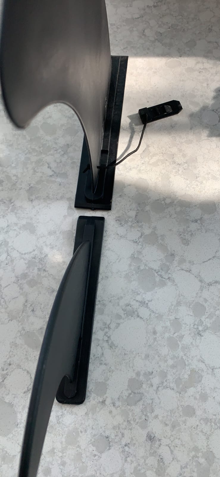 Retrospec Replacement Fins for Inflatable Paddle Board - Essential SUP Accessories Set of 3 - Removable Black Fins for Precise Steering in All Waters - Compatible with Retrospec Weekender & June iSUPs customer photo 1