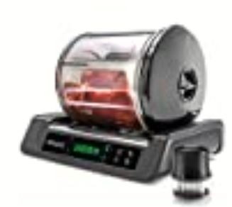 STX International Chef's Elite Vacuum Marinator & Tumbler | Marinate Meat & Vegetables in 15 Minutes | Adjustable Timer | Auto Shut-Off | Meat Tenderizer Included customer photo 1