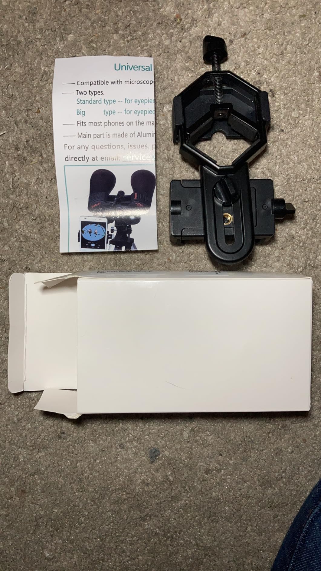 GOSKY Spotting Scope Phone Adapter for Binoculars & Monoculars customer photo 2