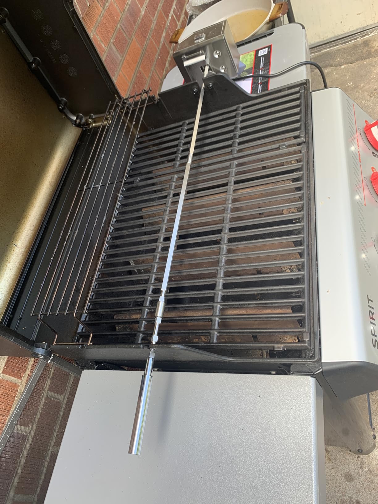 onlyfire Stainless Steel Rotisserie Kit for Weber Spirit 200/300 Series customer photo 1