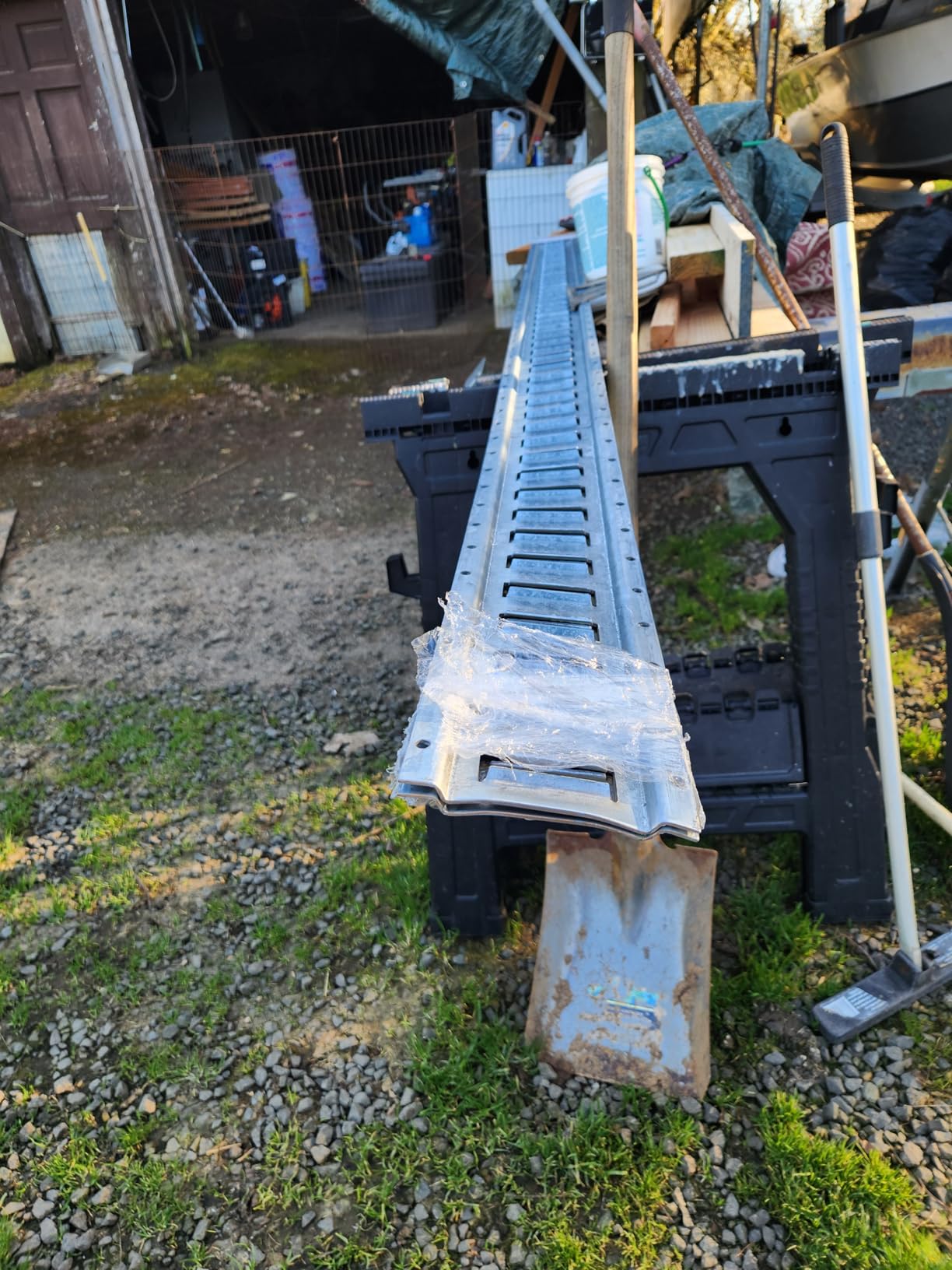 US Cargo Control E Track, Made in USA, 12 Gauge Steel 8 FT Galvanized E-Track Rail (2 Pack) Horizontal ETrack Rails for Trailers, Garages, Cargo Vans, 6,000 Pounds Break Strength Per Slot customer photo 1