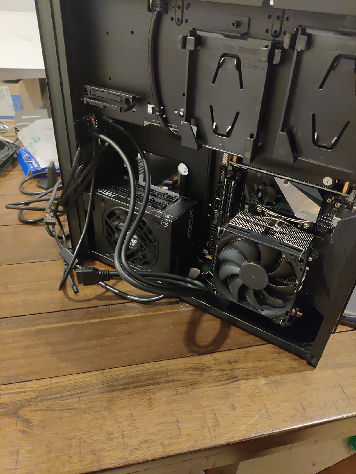 Silverstone Technology Mini-ITX Slim Small Form Factor Computer Case with Handle ML08B-H customer photo 1