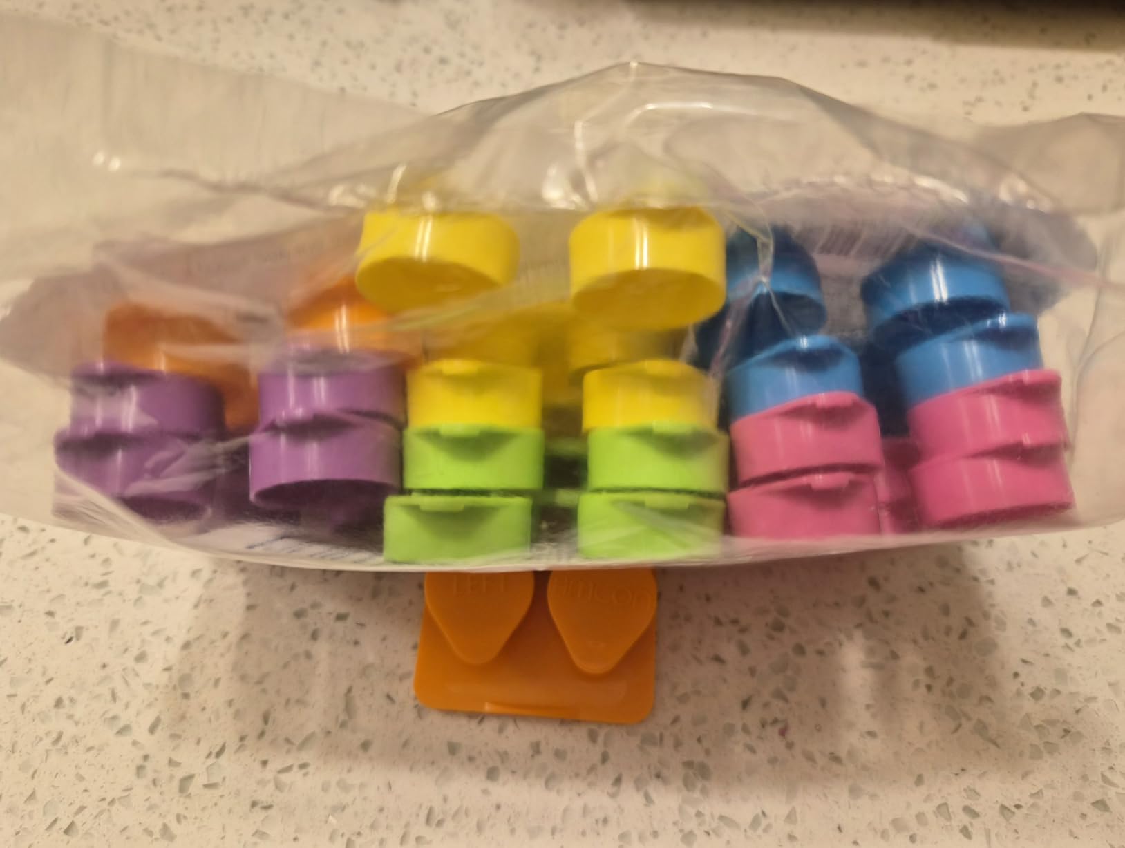 Amcon Contact Lenses Cases Flat Ribbed Extra Deep Well - Assorted, 12 Pack Mix customer photo 1