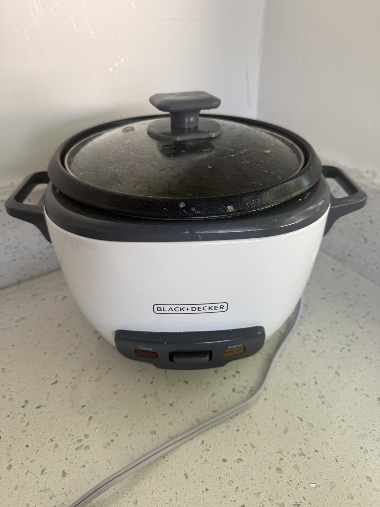 BLACK+DECKER 16-Cup Rice Cooker, RC516, 8-Cup Uncooked Rice, Steaming Basket, Removable Non-Stick Bowl, One Touch customer photo 1