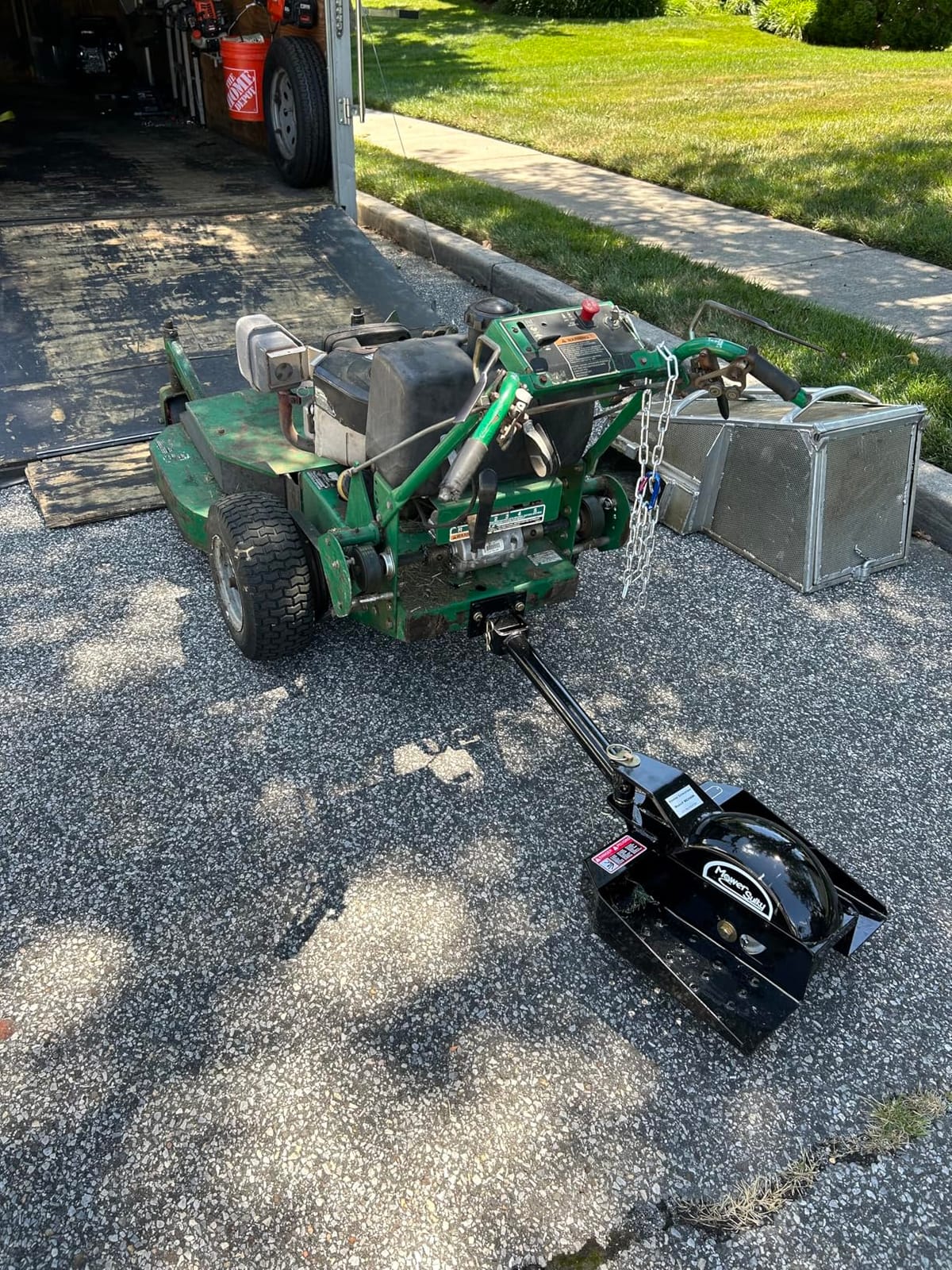 MS2000N One Wheel Sulky customer photo 1