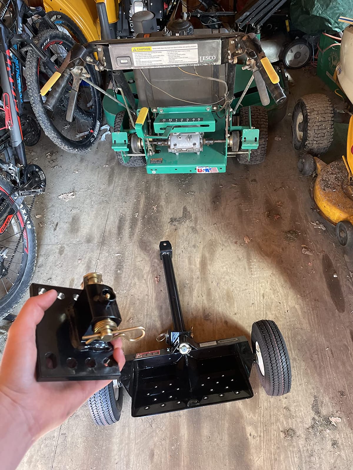 TS2000N Two Wheel Sulky customer photo 1