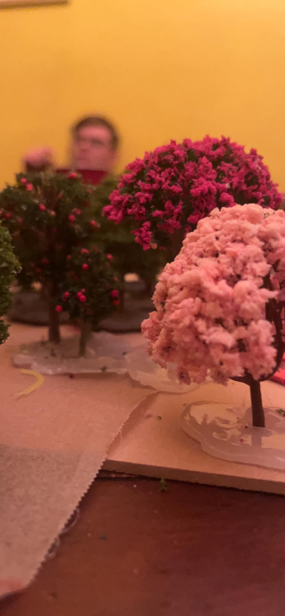 Mixed Model Trees, 29pcs, 1.5-6 inch(4-16 cm), Ho Scale Bushes, Diorama Supplies, Plastic Trees for Projects, Model Train Scenery with No Bases customer photo 1