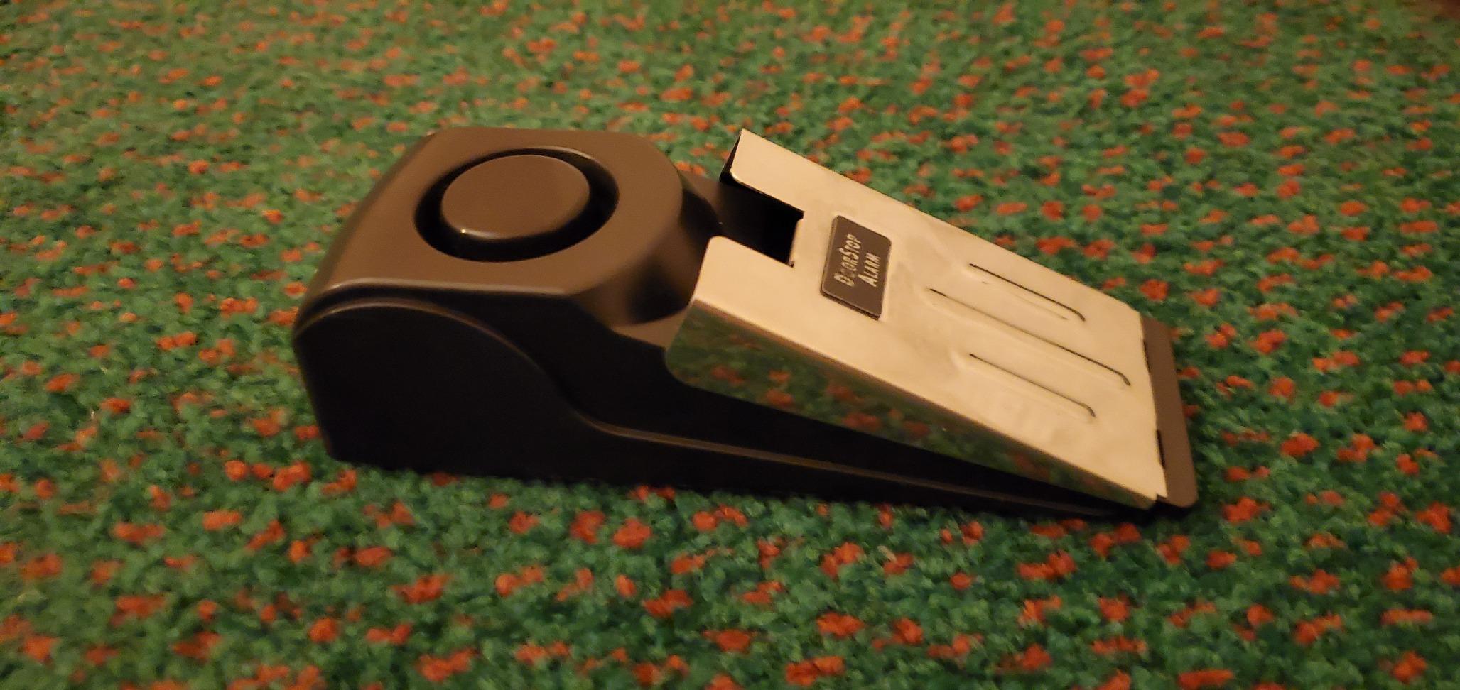 Upgraded Door Stop Alarm -Great for Traveling Security Door Stopper Doorstop Safety Tools for Home customer photo 1