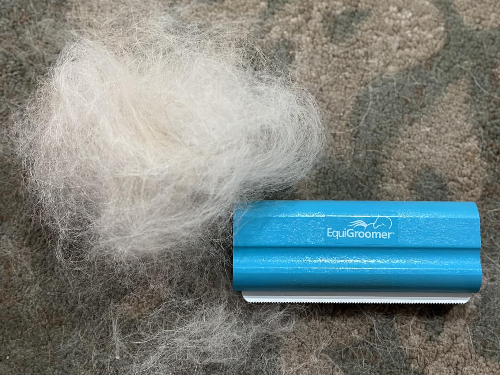 EquiGroomer 5-Inch Undercoat Deshedding Brush for Dogs & Cats, Purple customer photo 1