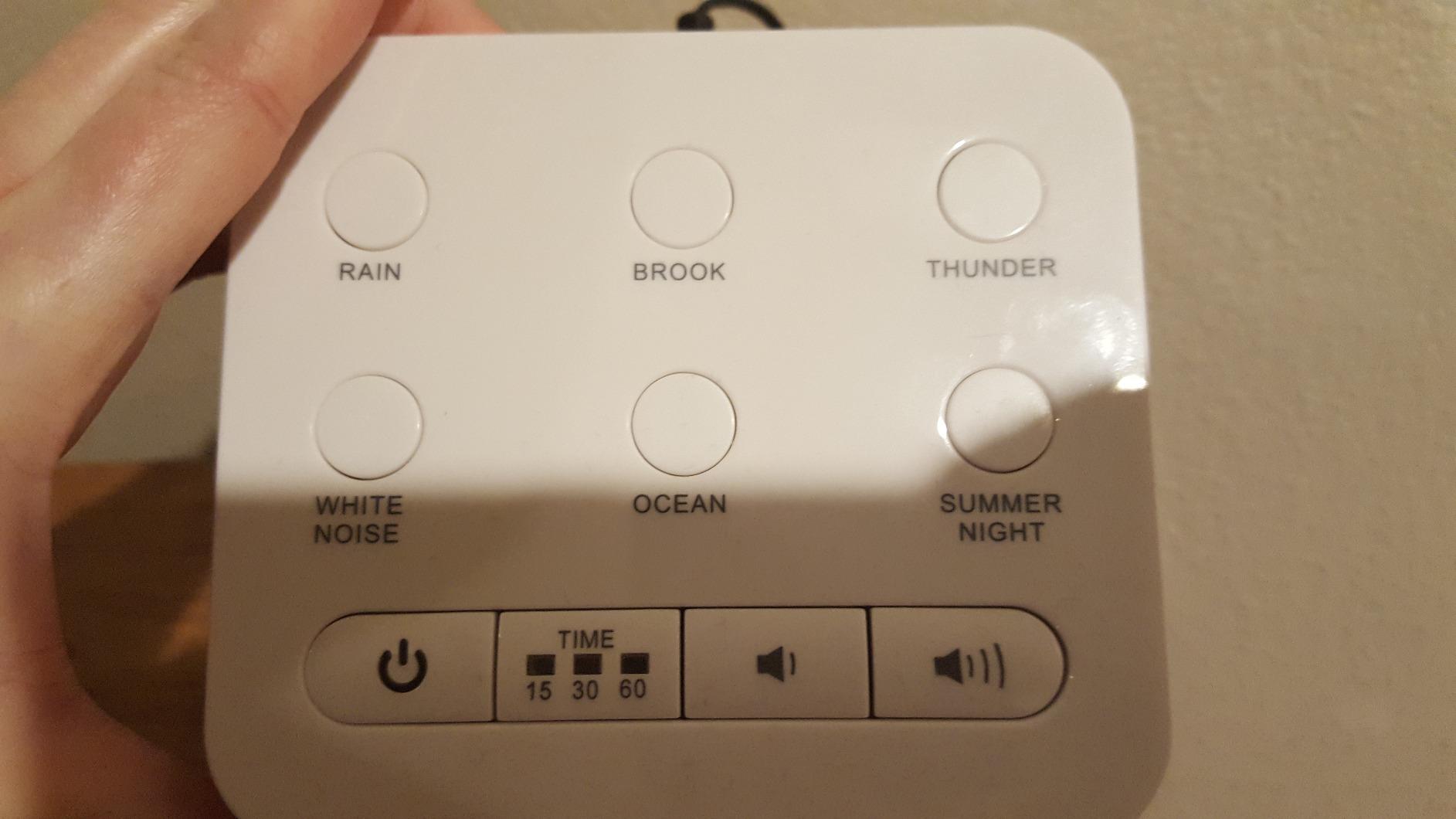 Big Red Rooster White Noise Machine for Baby Sleep, Portable Sound Machine customer photo 1