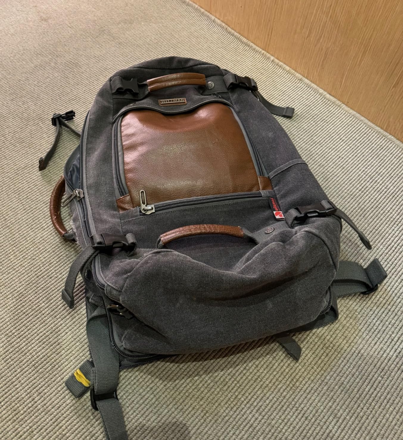 WITZMAN Travel Backpack for Men Large Convertible Duffel Bag Fits 16 Inch customer photo 2