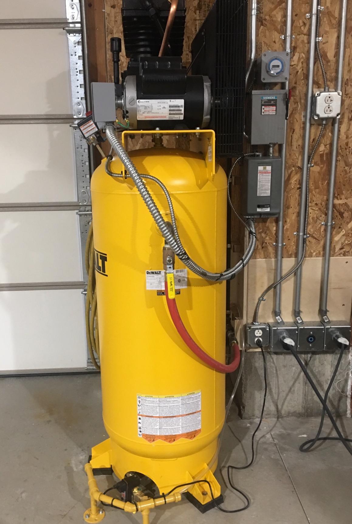 DEWALT 60-Gallon Stationary Vertical Air Compressor (DXCMV5076055) customer photo 2
