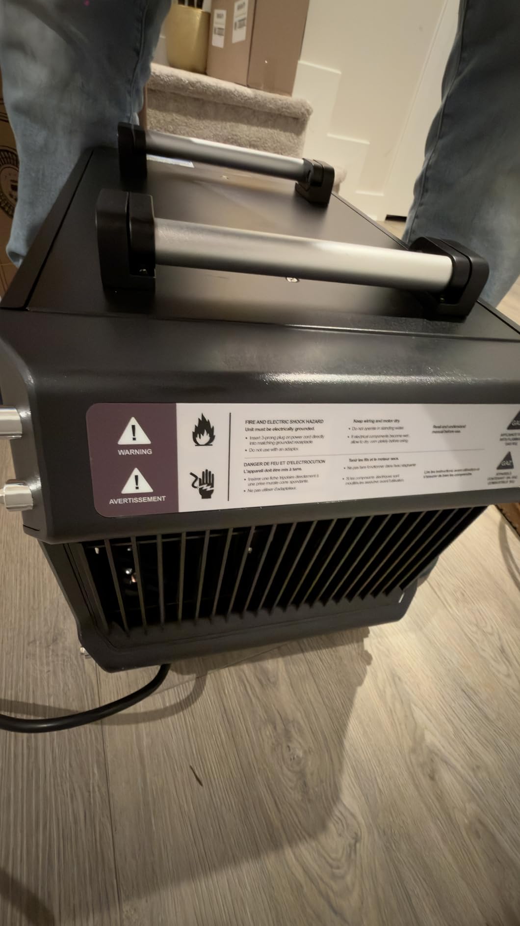 ALORAIR 120 Pints Energy Star Crawlspace Dehumidifier, Sentinel HD55S customer photo 2