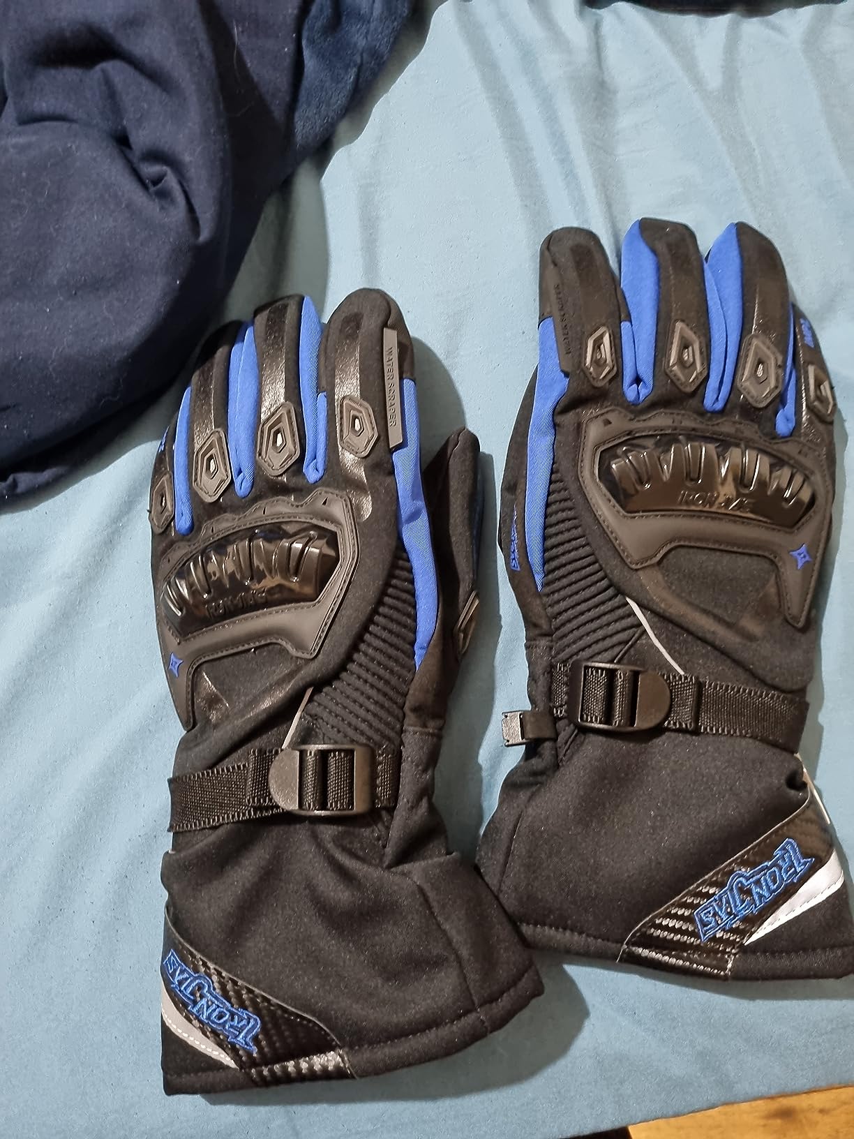 IRON JIA'S Winter Motorcycle Gloves for Men and Women, CE Level 1 KP customer photo 2