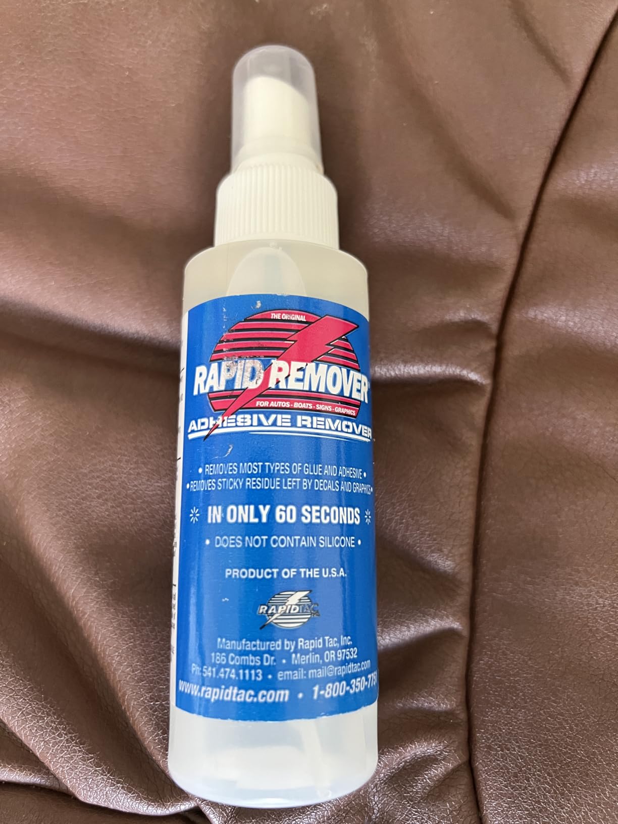 Rapid Remover Adhesive Remover 32 oz | Removes Most Adhesives in 30-60 Seconds | Safe Water-Soluble Formula | Cold Weather Ready | for Vinyl Wraps, Graphics, Decals, and Stripes customer photo 2