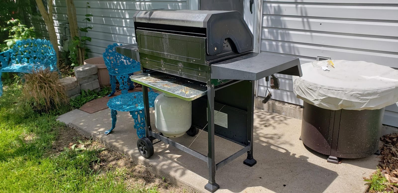 Funnel King 94482 Galvanized Drip Pan customer photo 2