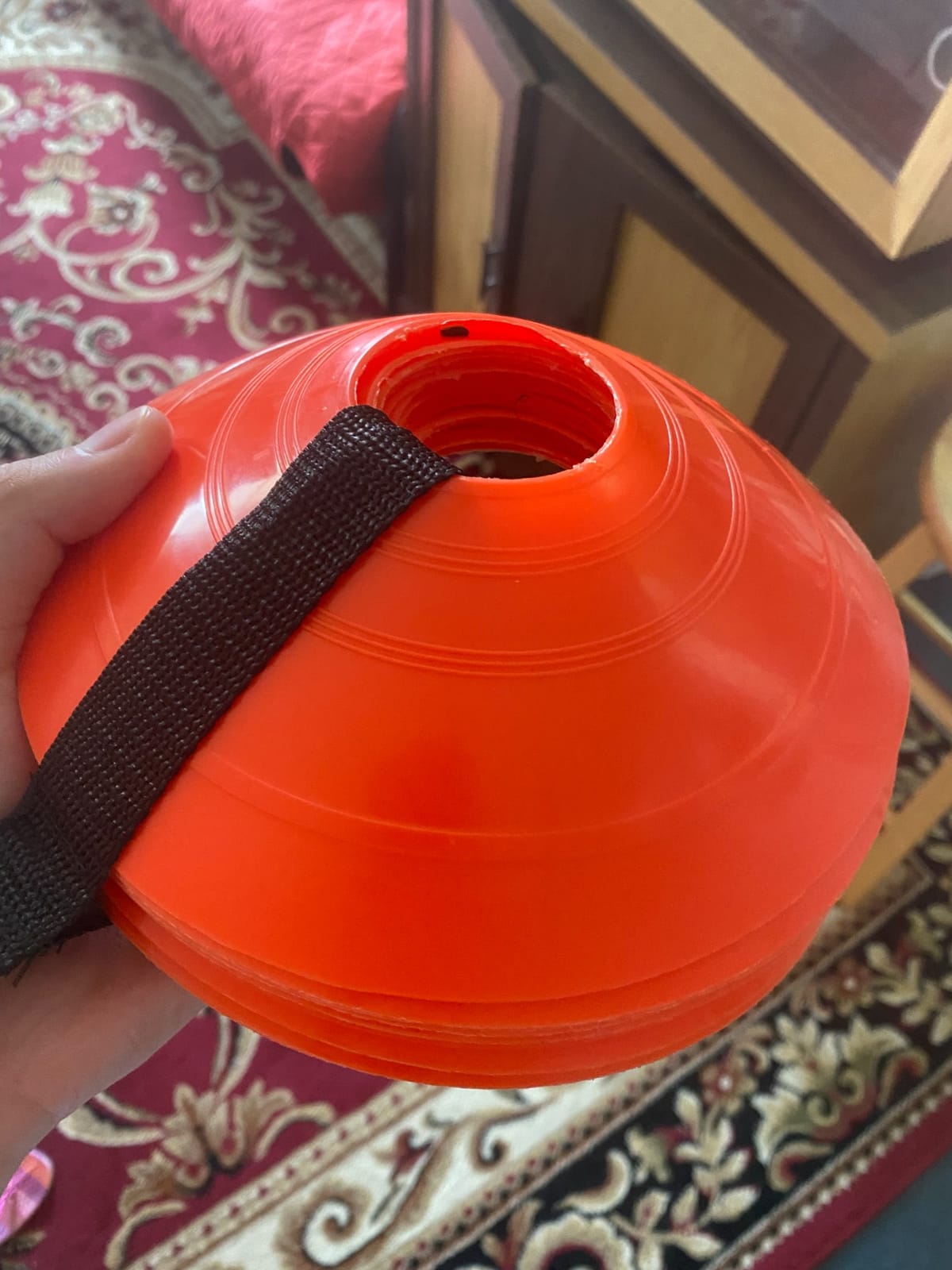 Training Cones for Soccer Basketball Football Practice Sports Accessories for Agility Training 20/40/60 Pack customer photo 2