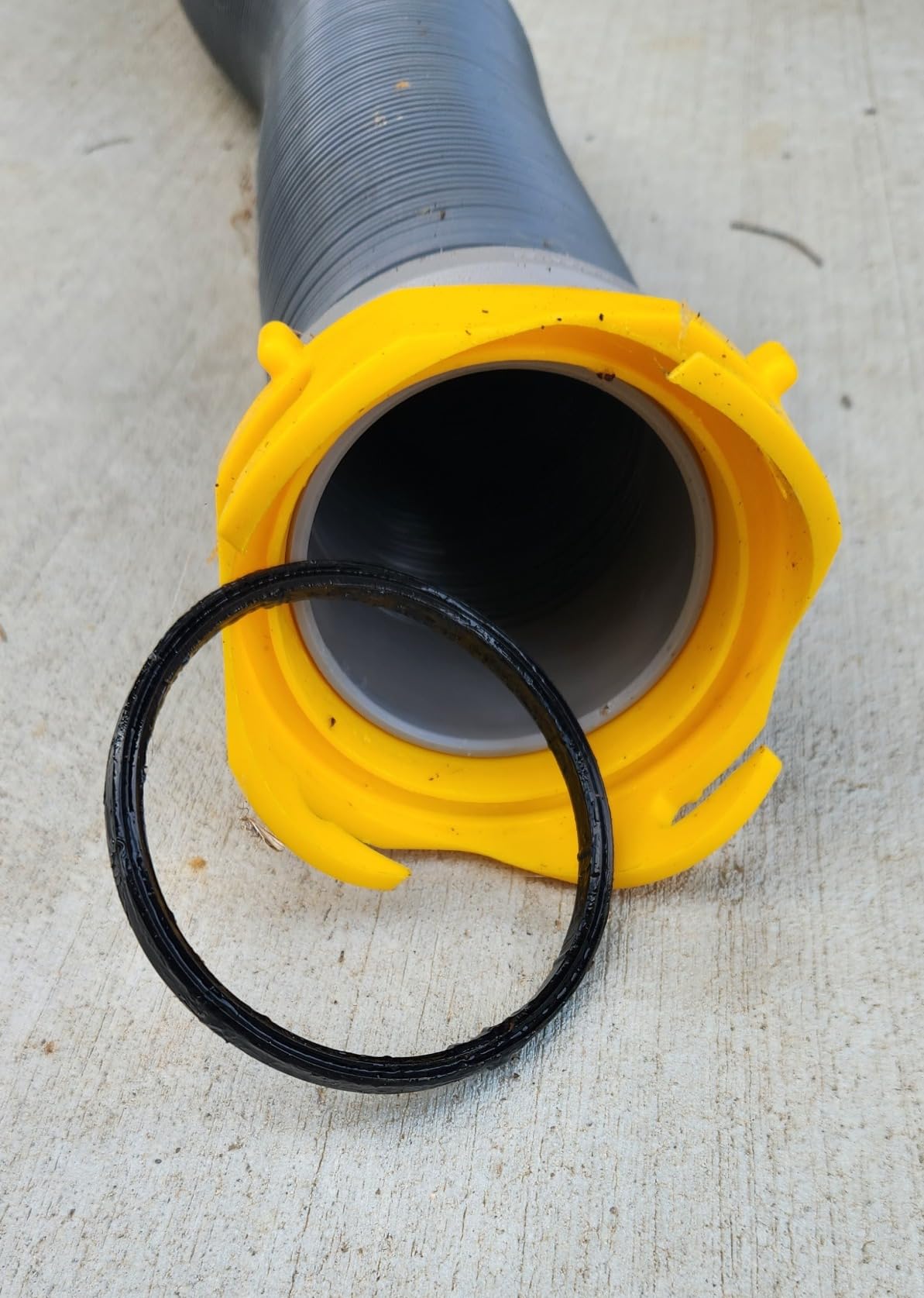 Camco Deluxe 20ft Sewer Hose Kit - Includes Features Pre-Attached Swivel Fittings & Includes Clear RV Sewer Elbow, (2) Heavy Duty 10ft Sewer Hoses, (2) Storage Caps, & Bonus Clear Extender - 39658 customer photo 1