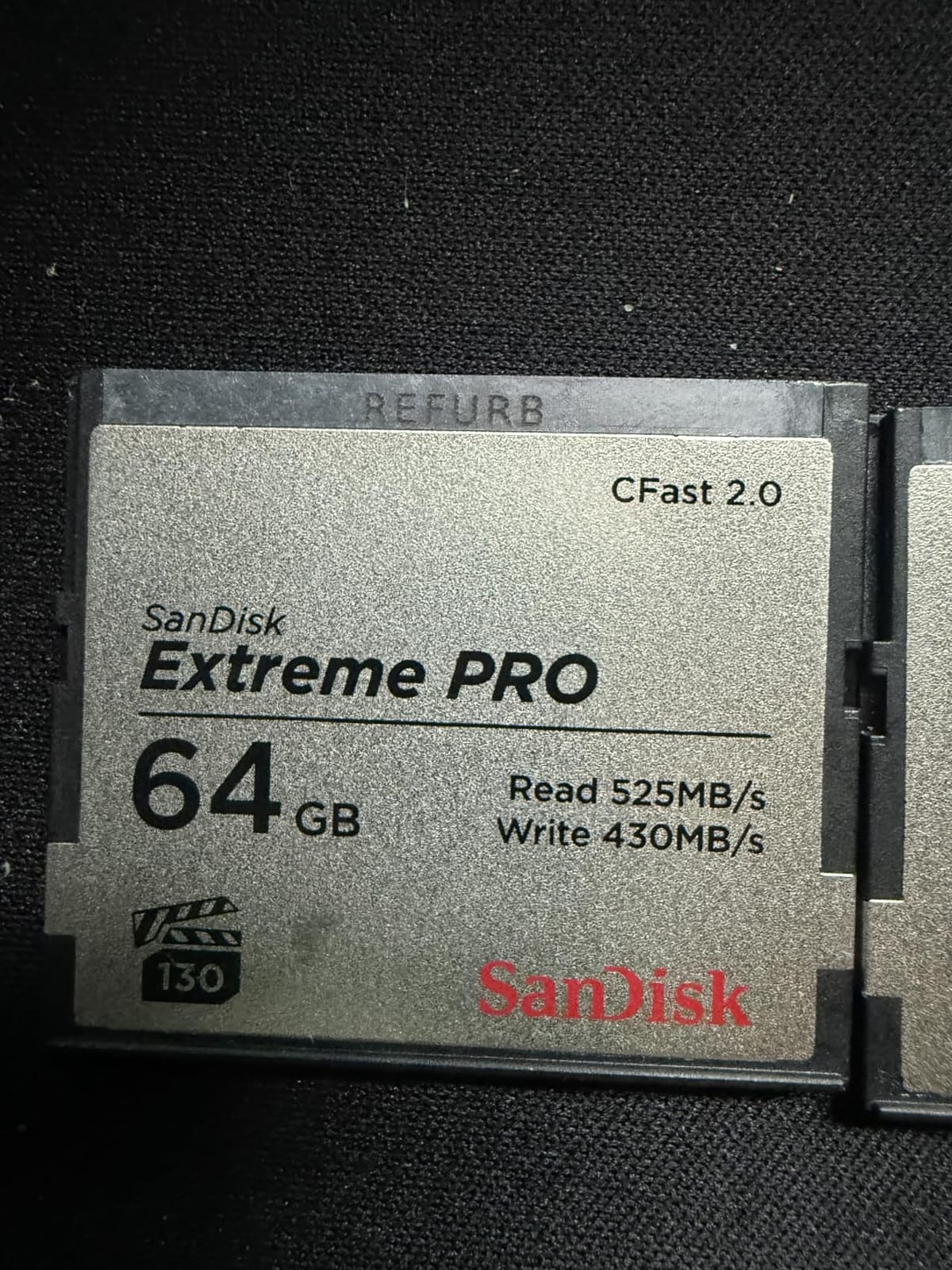 SANDISK 256GB Extreme PRO CFast 2.0 Memory Card - SDCFSP-256G-G46D customer photo 1