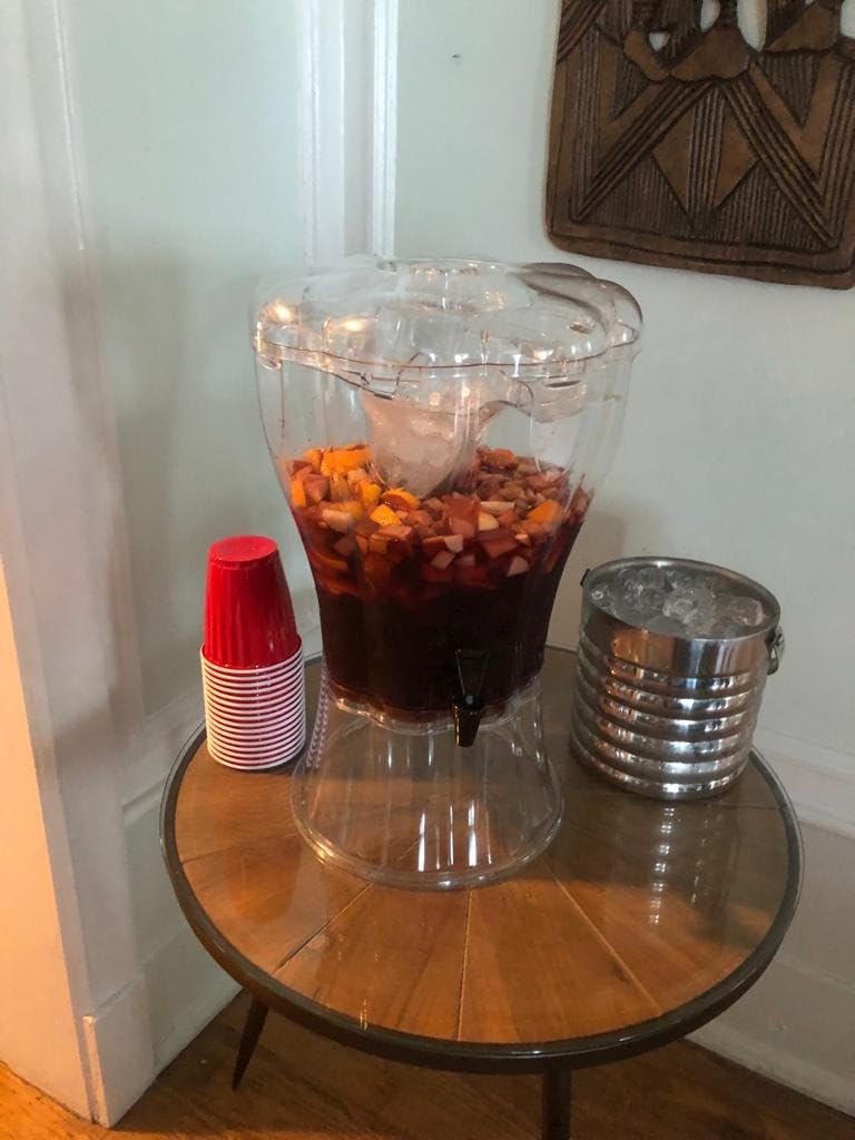 Buddeez 3.5 Gallon Clear Drink Dispenser with Ice Cone and Spigot customer photo 1