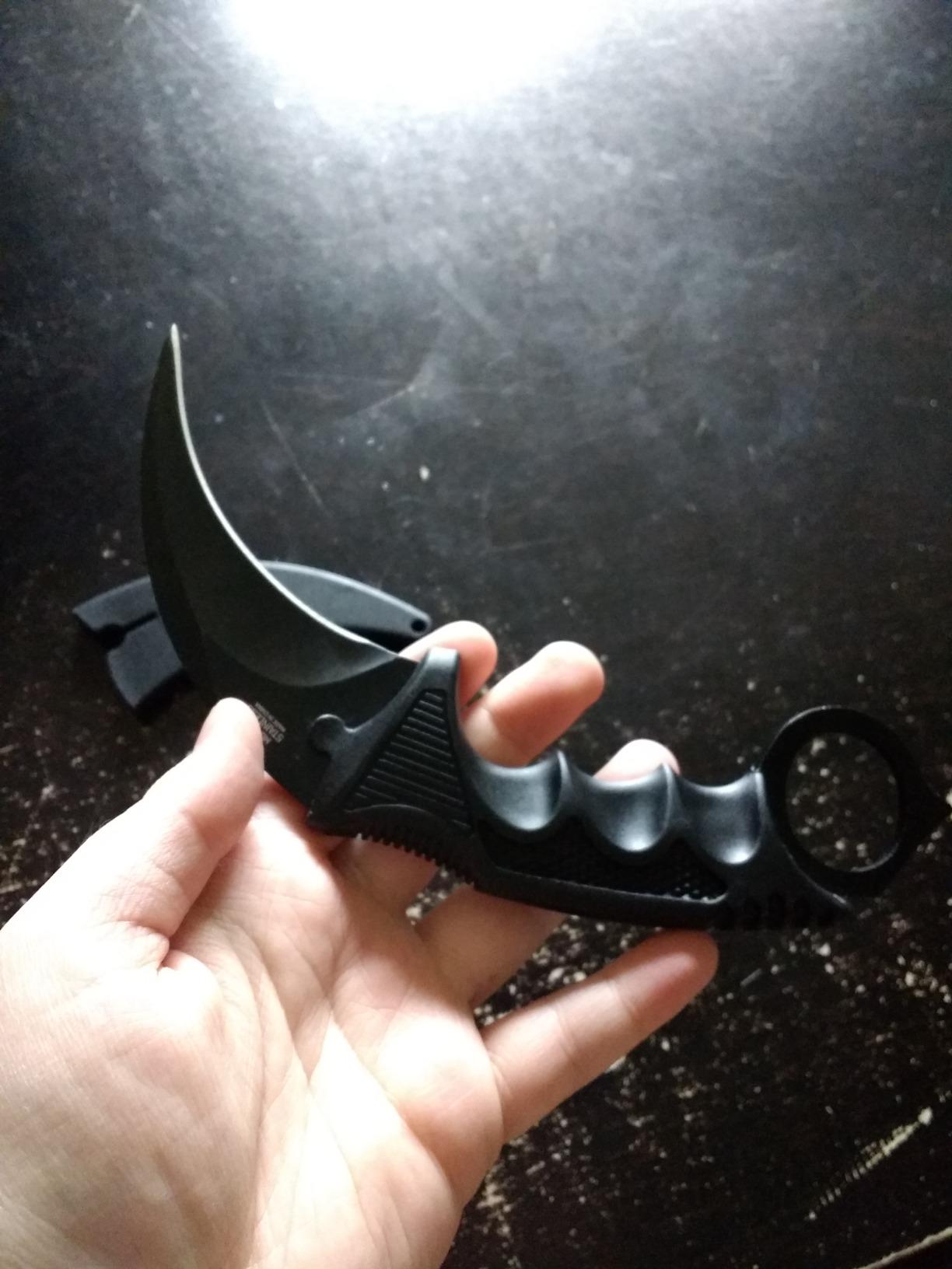 MASTER CUTLERY Tactical Combat Karambit Neck Knife Fixed Blade w/ SHEATH customer photo 1