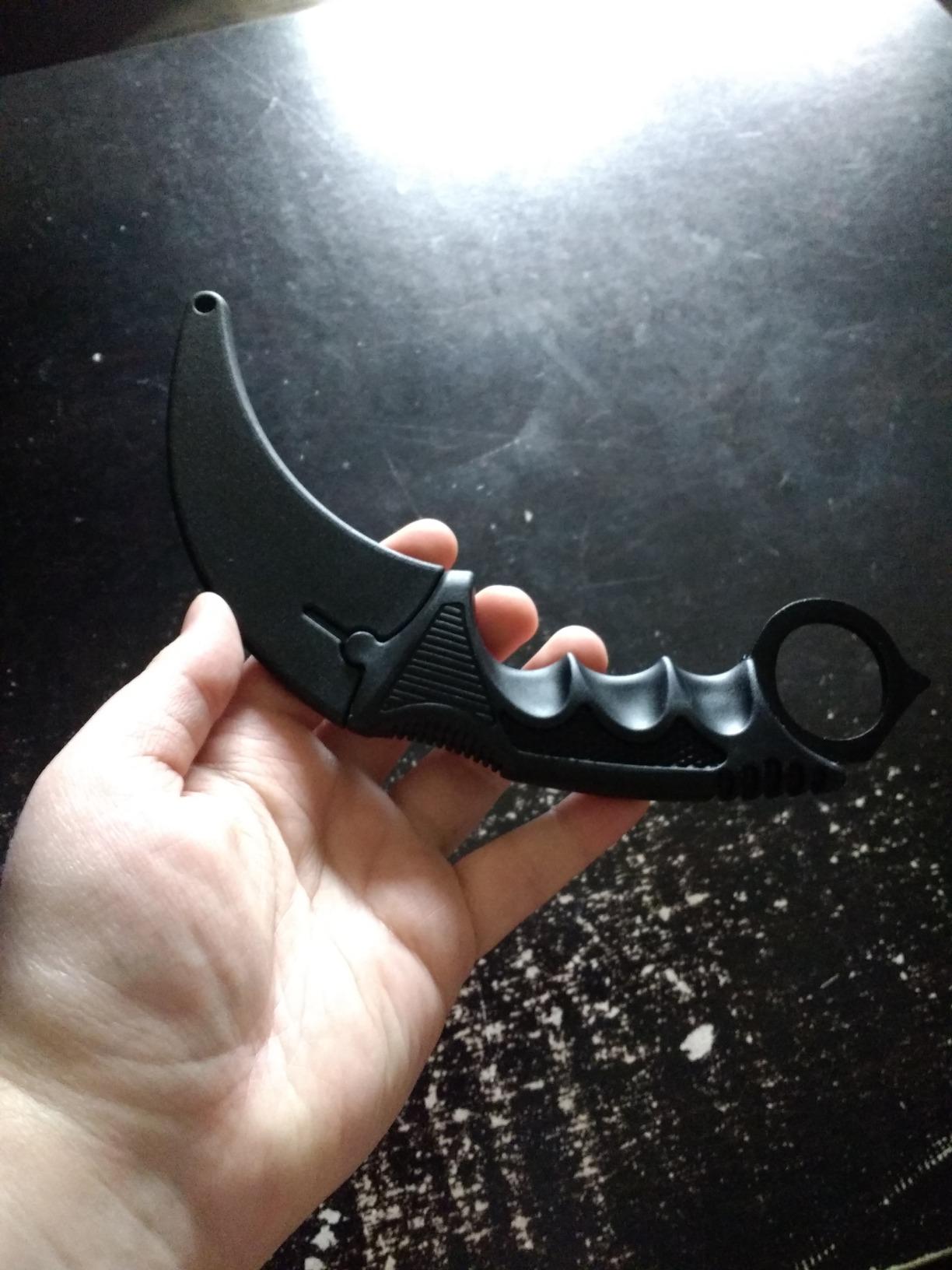 MASTER CUTLERY Tactical Combat Karambit Neck Knife Fixed Blade w/ SHEATH customer photo 2