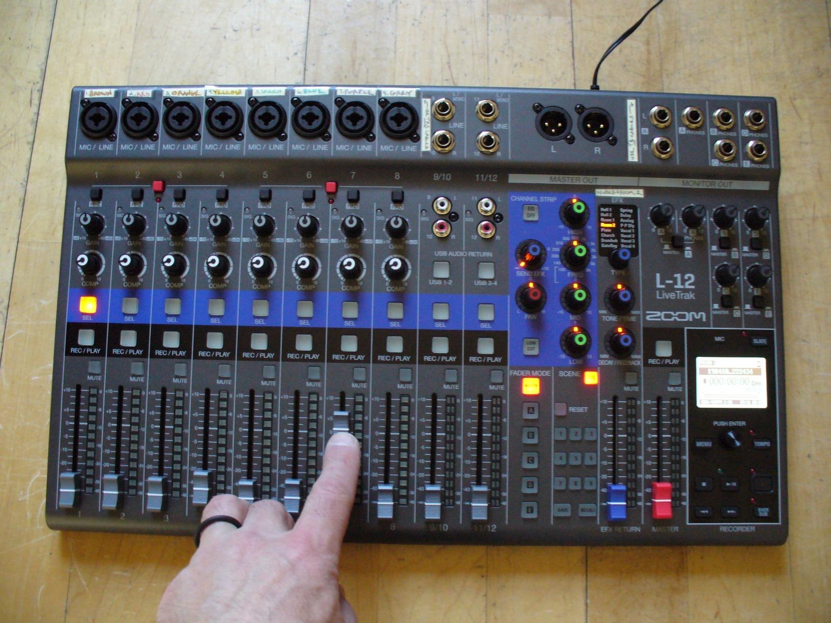 Zoom LiveTrak L-12 Mixer/Recorder for Musicians & Podcasters | 12-Input/14 Channel 5 Powered Headphone Outputs, USB Audio Interface customer photo 2