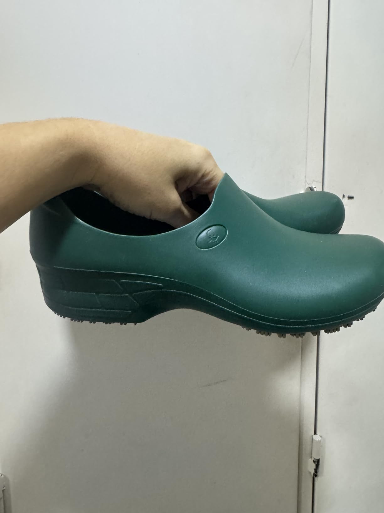 Sticky Nursing Shoes Women - Chefs - Kitchen - Nurses - Clogs for Work - Waterproof Non Slip customer photo 1