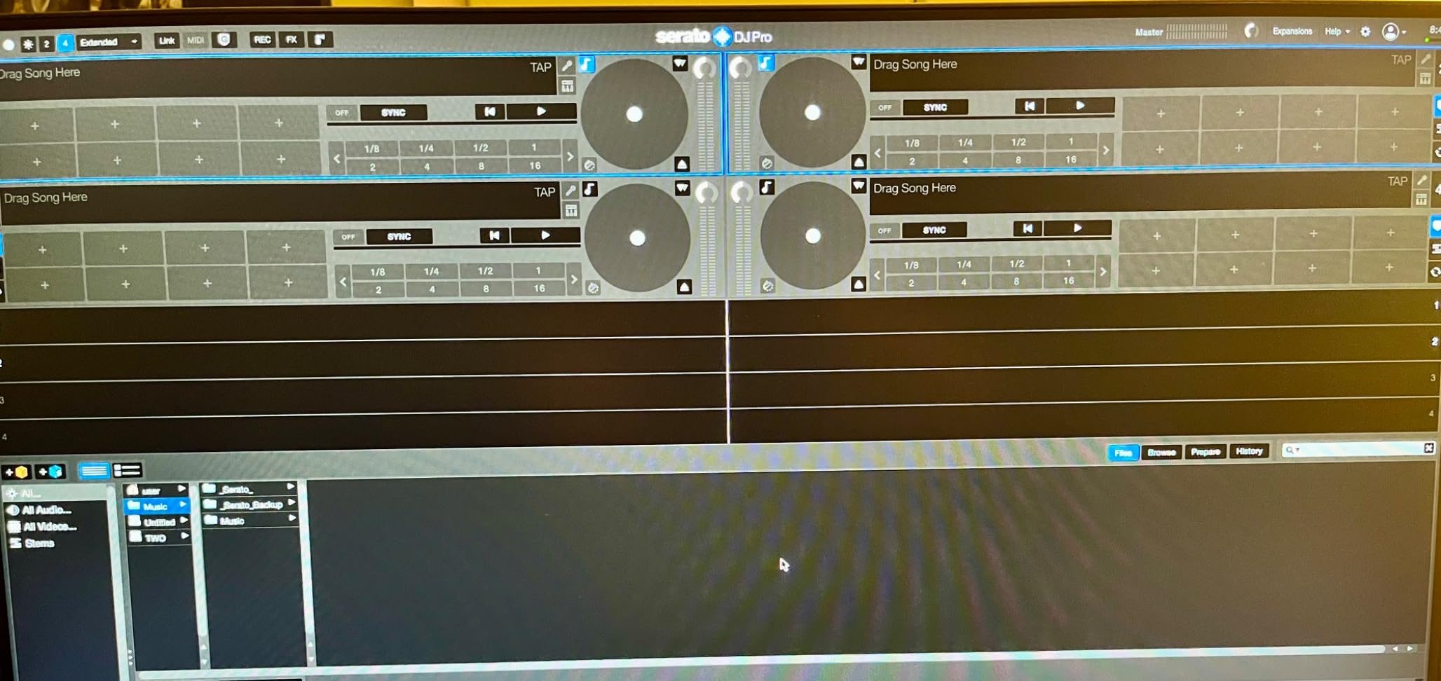 Roland DJ-202 Compact DJ Controller | A two-channel, four-deck controller that's powered via USB customer photo 2