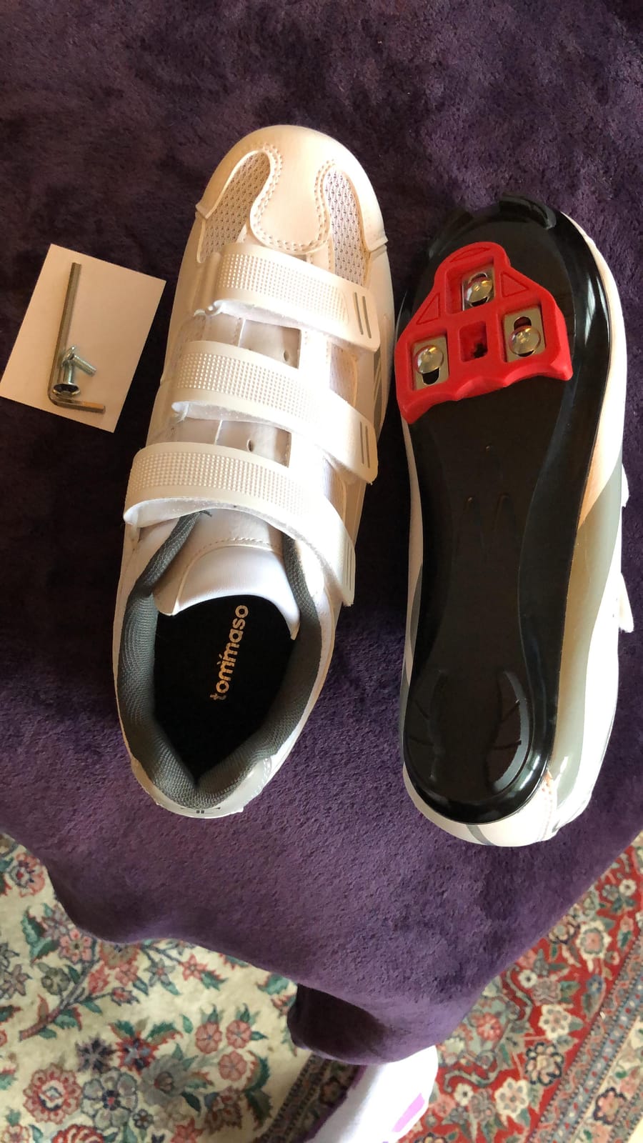 Tommaso Pista Peloton Shoes for Women - Ready to Ride with Pre-Installed Delta Cleats for Indoor Bikes & Cycles customer photo 2
