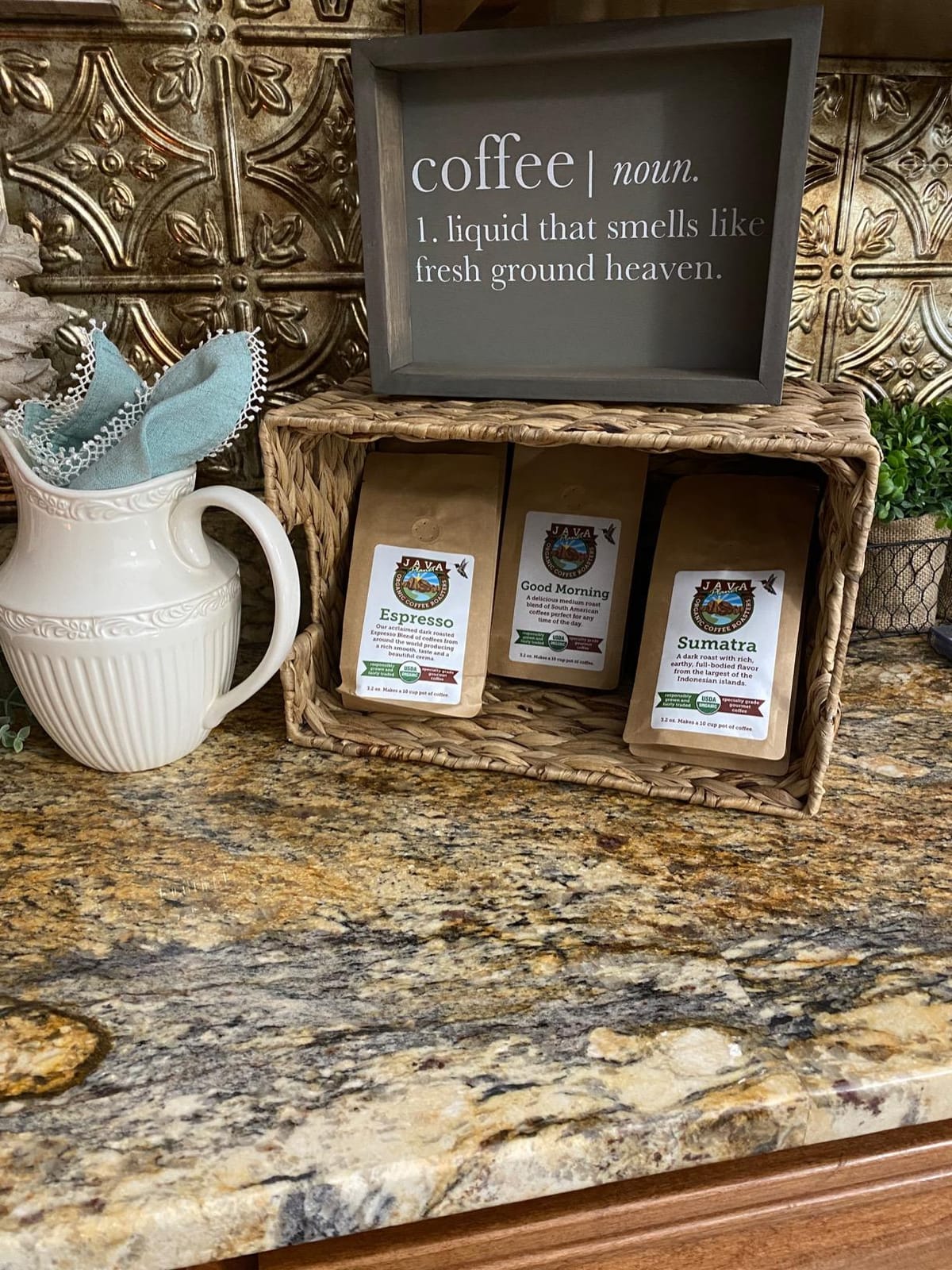 Java Planet Organic Mold Free Coffee, Gift Sampler Set, 1.32 LBs in 6 Bags customer photo 2