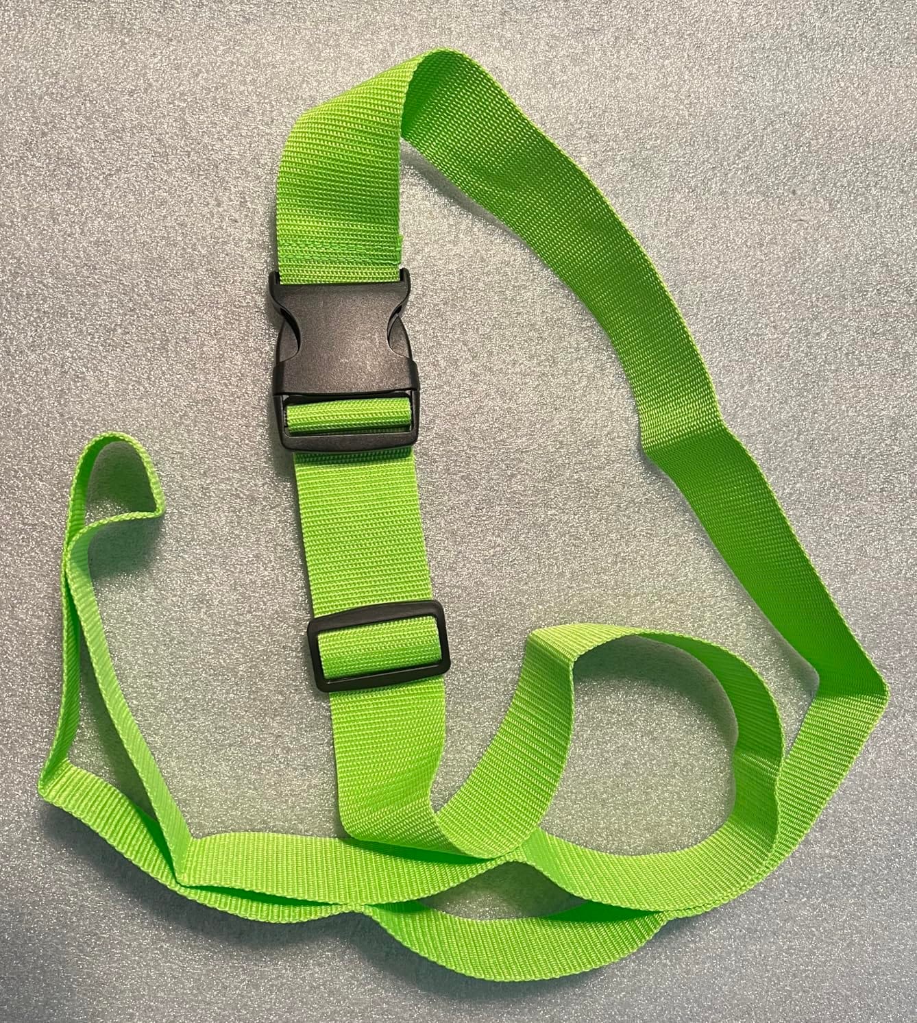 Luggage Straps for Suitcases - TSA Approved - Neon Green, 4 PK - Premium Nylon Belts for Suitcase, Briefcase & Travel Bag - Adjustable Strap Length 46