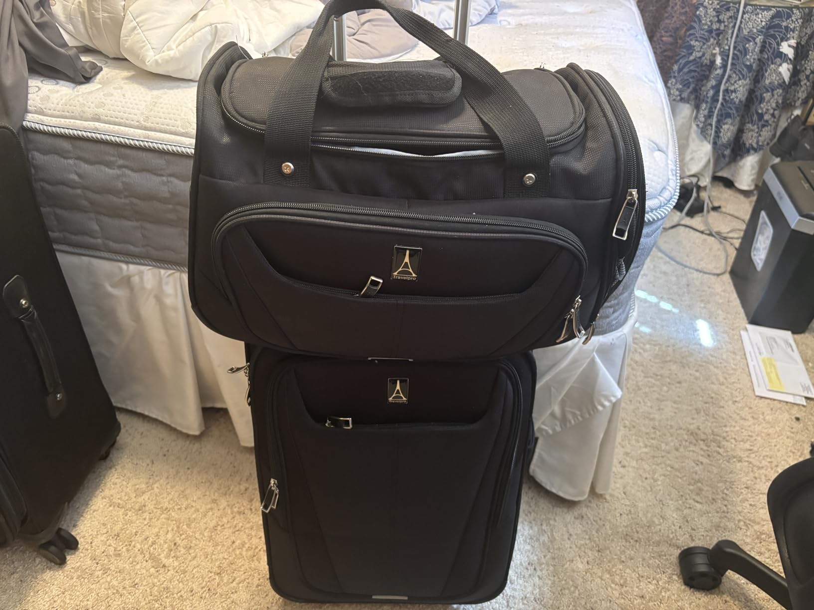 Travelpro Maxlite 5 Softside Lightweight Underseat Carry-On Travel Tote, Overnight Weekender Bag customer photo 2