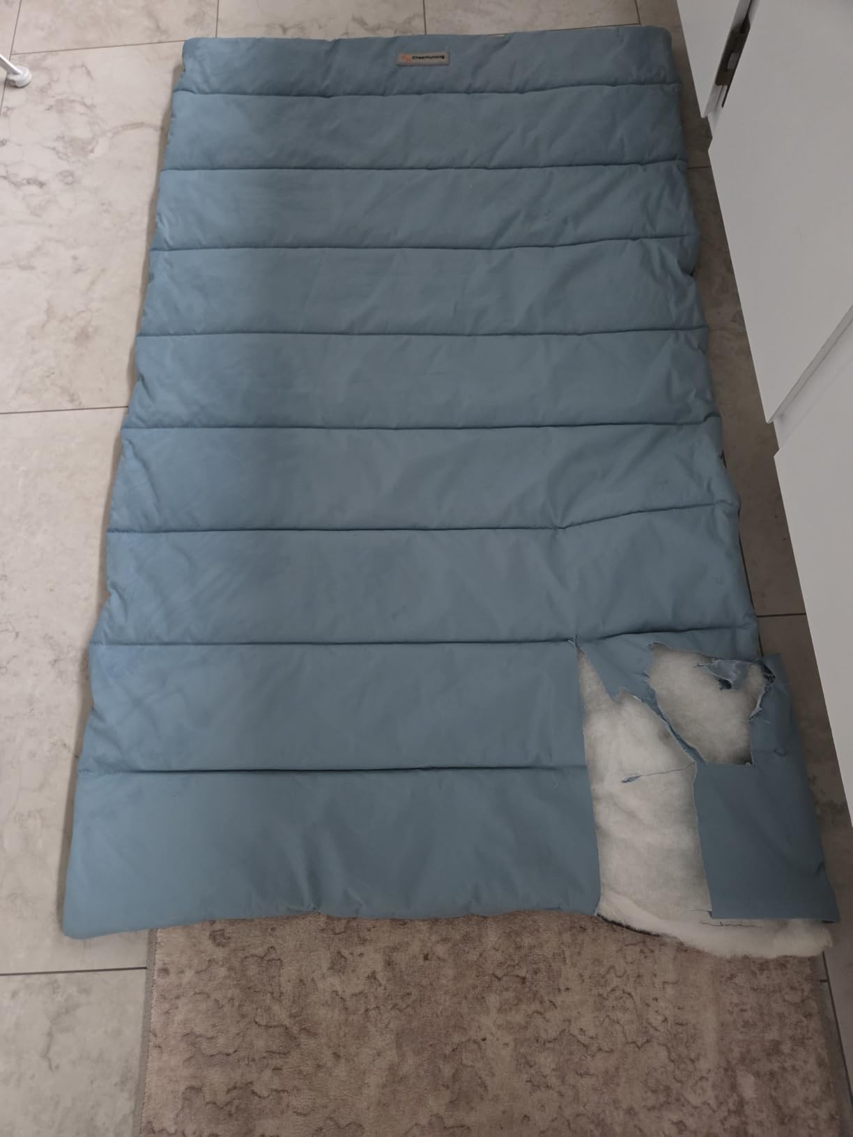 CHEERHUNTING Outdoor Dog Bed, Waterproof, Washable, Large Size, Durable, Water Resistant, Portable and Camping Travel Pet Mat customer photo 2