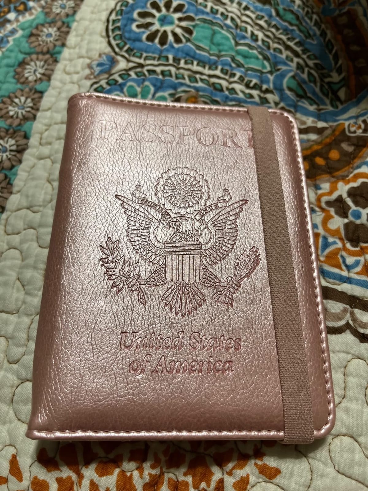 WALNEW Passport Holder for Travel, RFID Passport Wallet, Travel Essentials customer photo 2