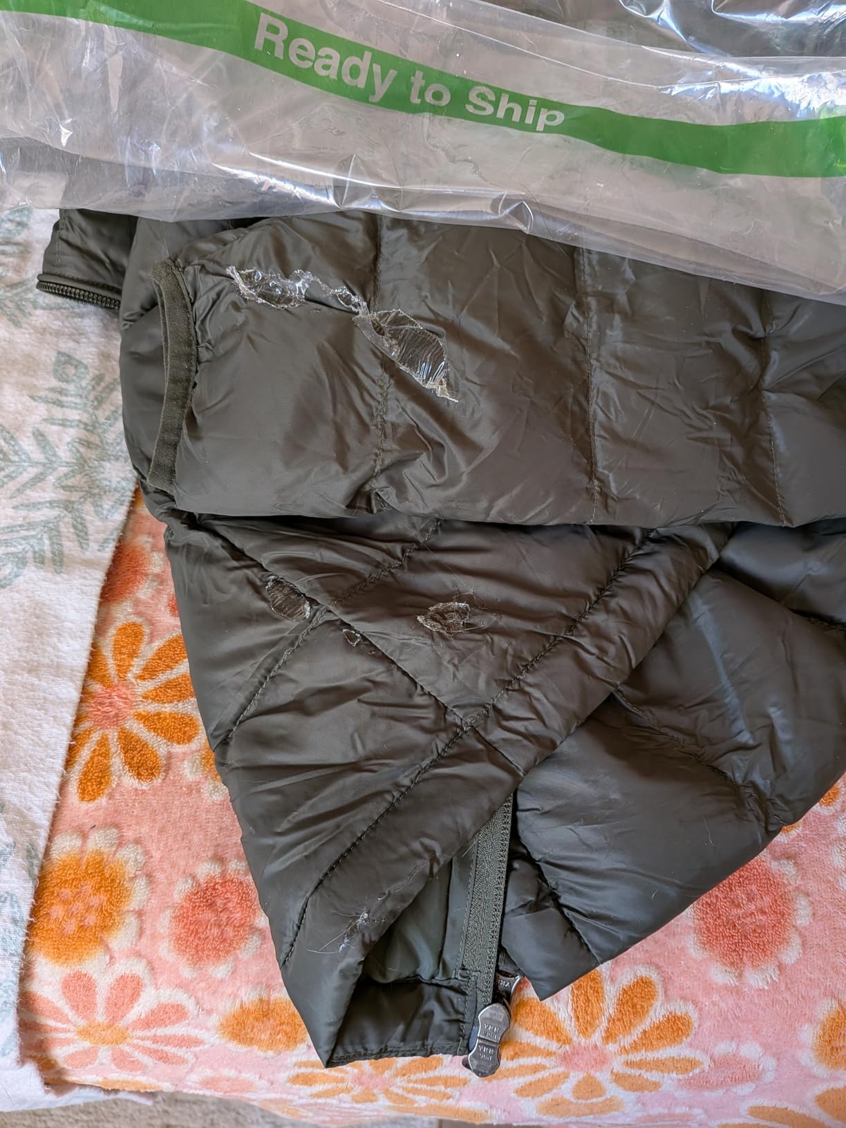 Amazon Essentials womens Lightweight Water-Resistant Packable Hooded Puffer Coat (Available in Plus Size) customer photo 2