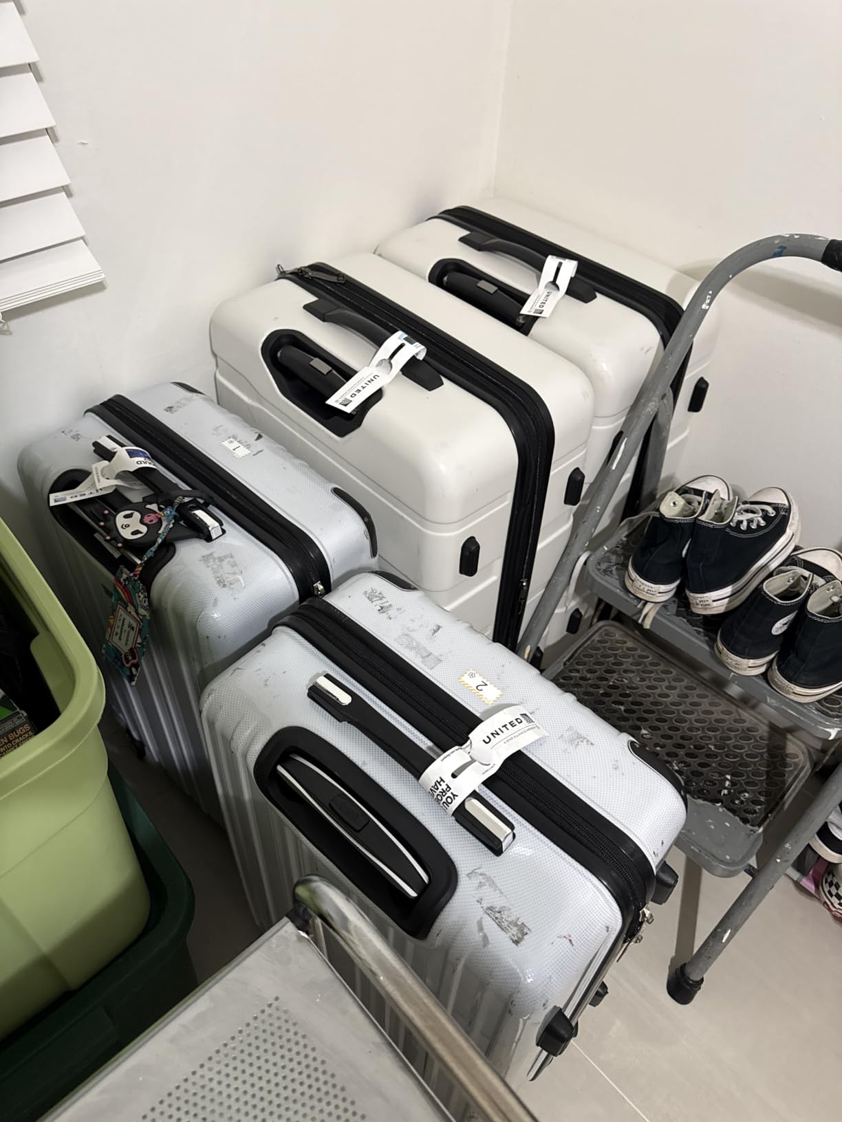 Large Checked Luggage Hardside Suitcase with Spinner Wheels, 28in customer photo 2