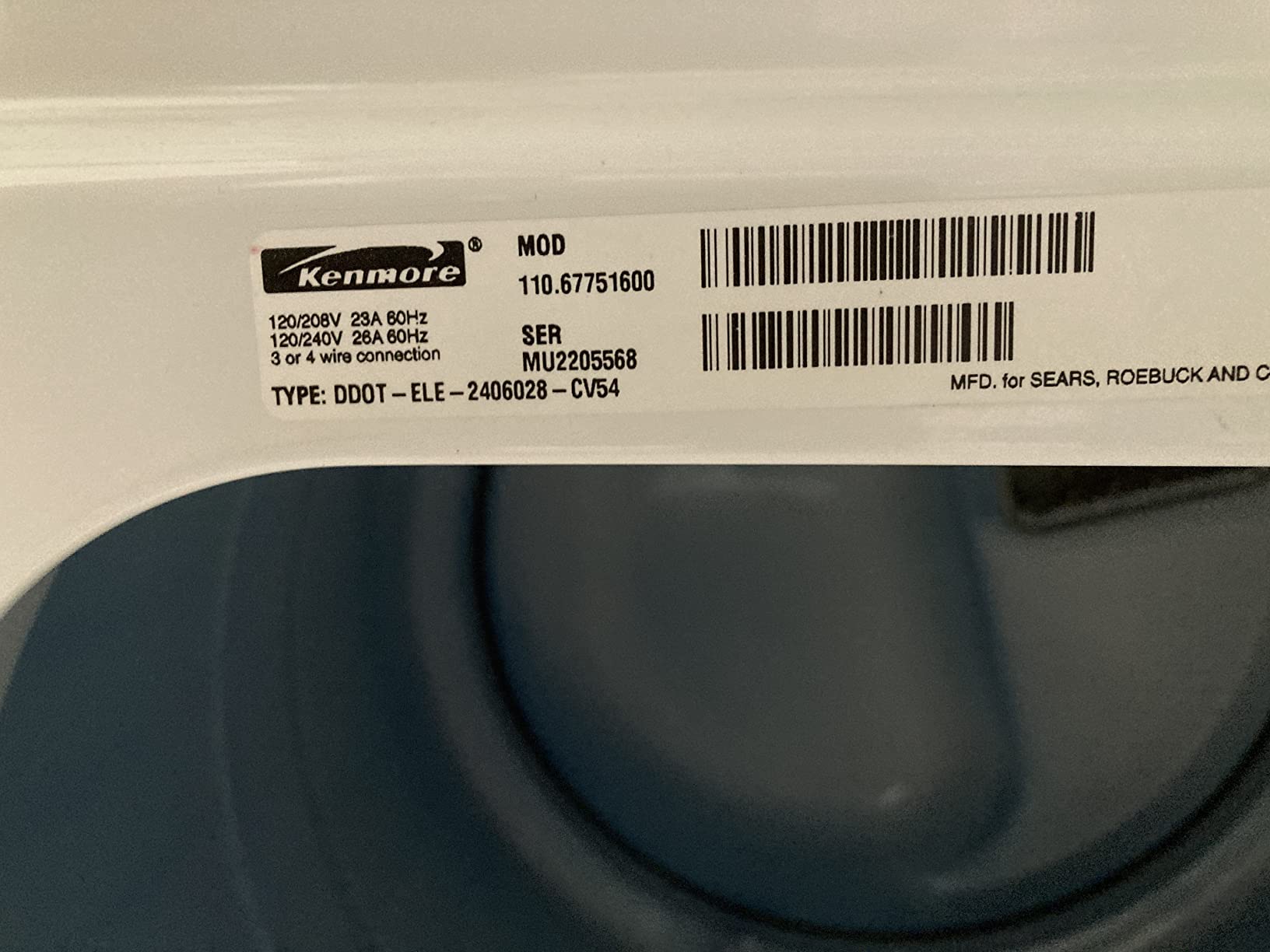 BlueStars 341241 Dryer Drum Belt Compatible with Whirlpool Kenmore Dryers customer photo 2