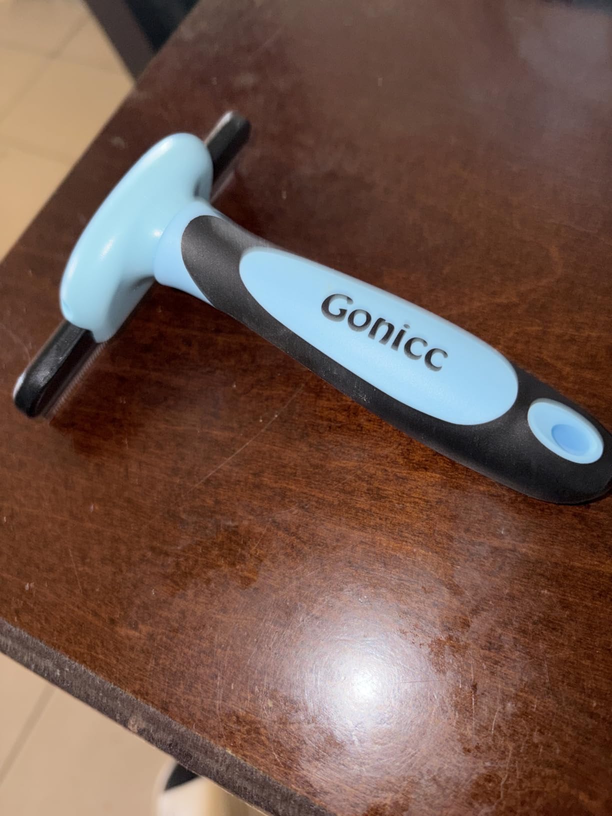 Gonicc PDT- 1001 Professional Pet De Shedding comb Tool Blue customer photo 2