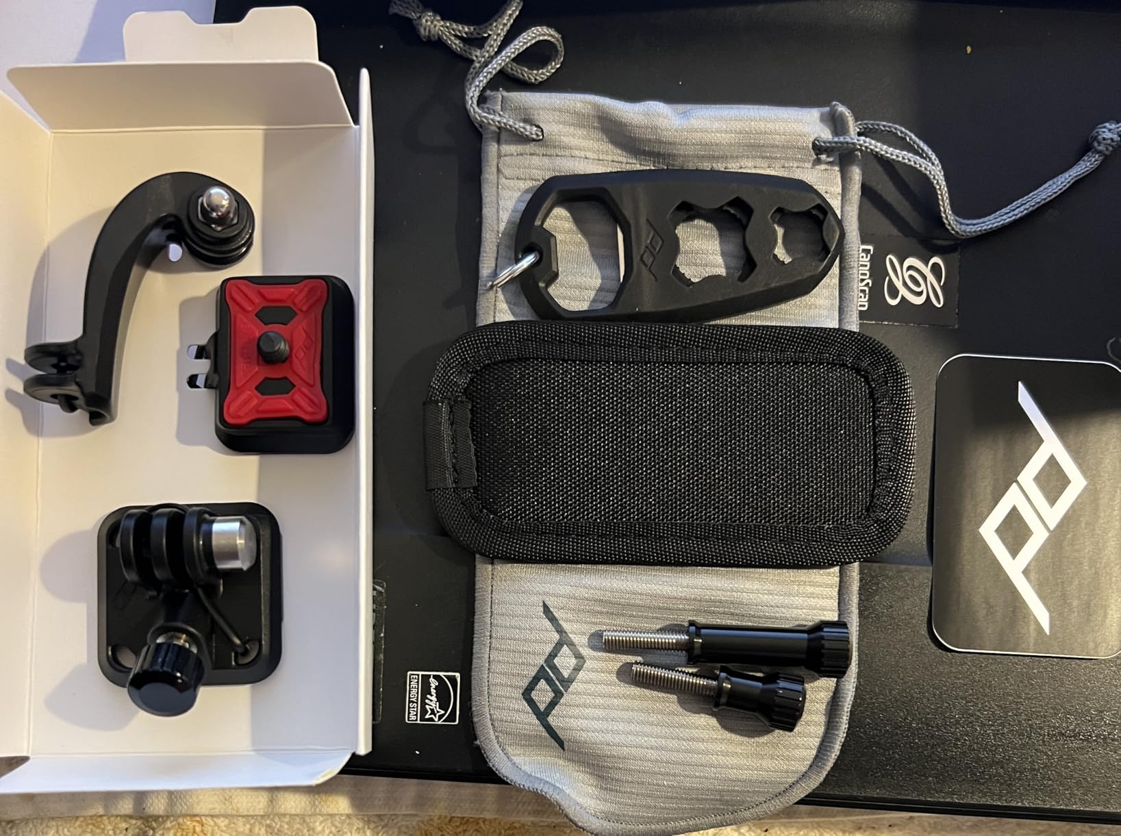 Peak Design POV Kit V2, Action Camera Mount, Low Profile and Quick Connecting, Mounts Action Cameras to Backpacks, Belts and Straps, Adjustable and Secure, Requires Capture Camera Clip customer photo 1