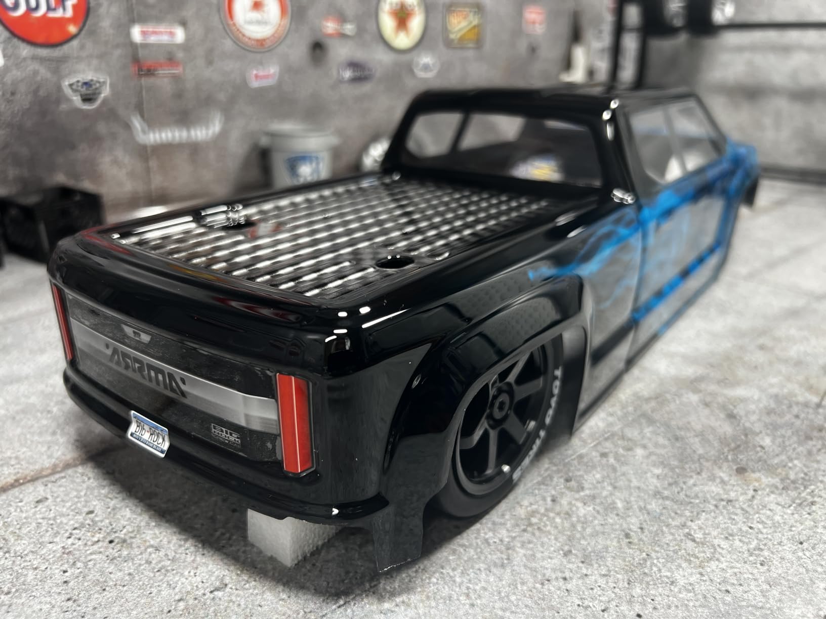 ARRMA 1/10 Clear Body with Decals: Big Rock Crew CAB 4X4 BLX, ARA402284, Small, Clear customer photo 1