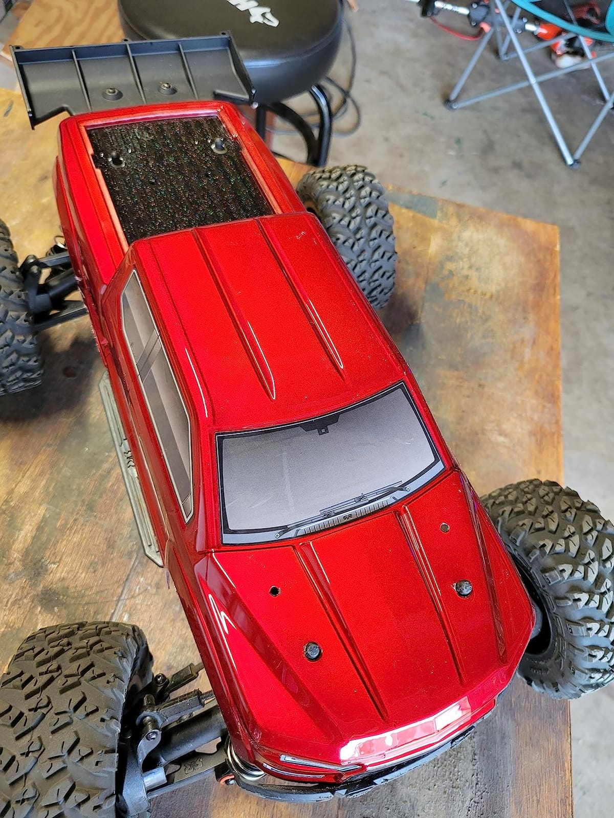 ARRMA 1/10 Clear Body with Decals: Big Rock Crew CAB 4X4 BLX, ARA402284, Small, Clear customer photo 2