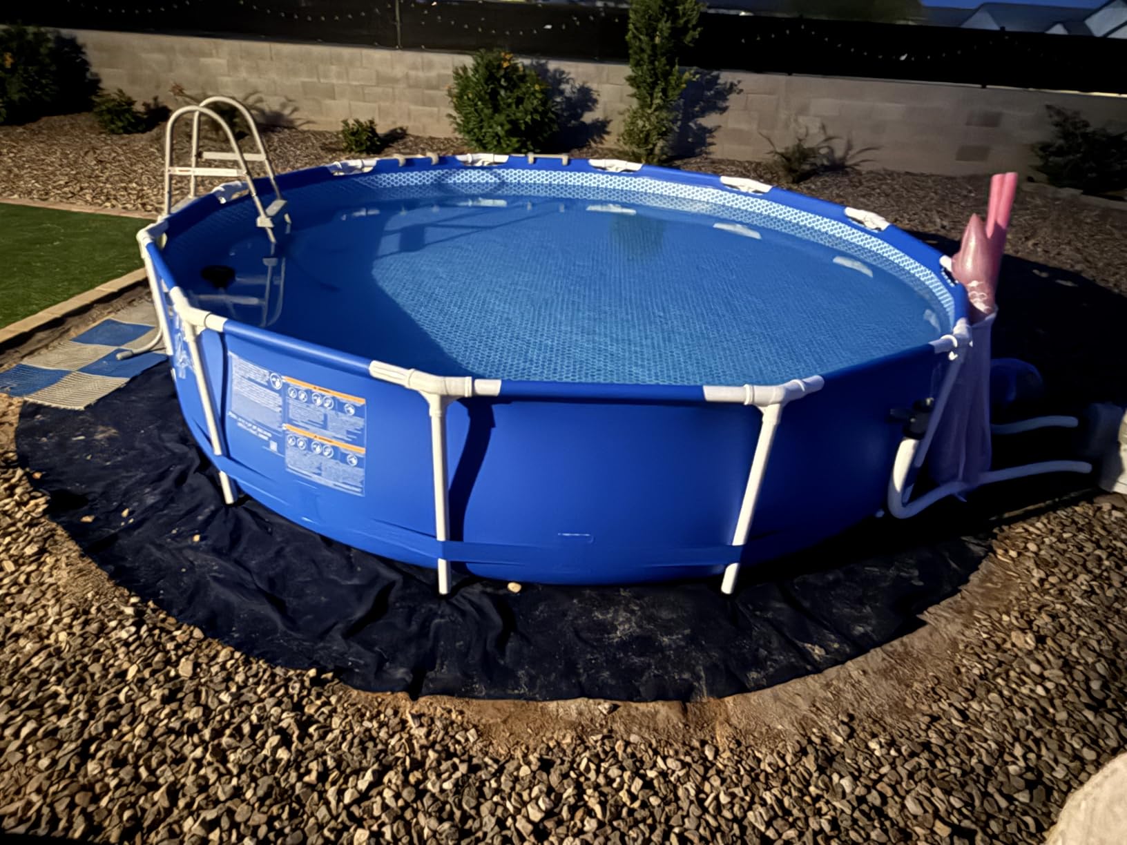 INTEX Metal Frame 12ft x 30in Round Above Ground Swimming Pool customer photo 1