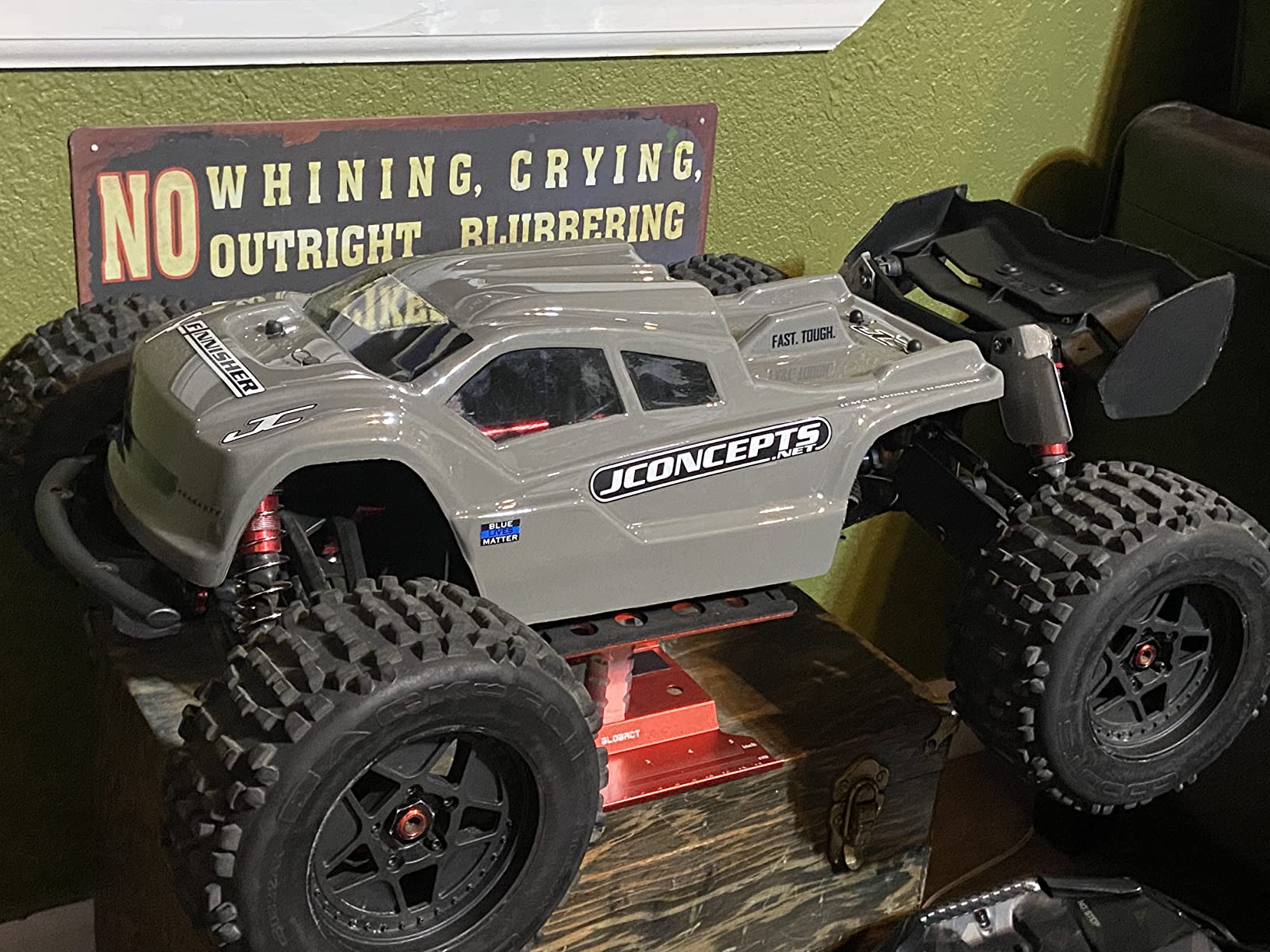J Concepts Inc. Finnisher Clear Body - ARA Kraton BLX JCO0384 Car/Truck Bodies Wings & Decals customer photo 2