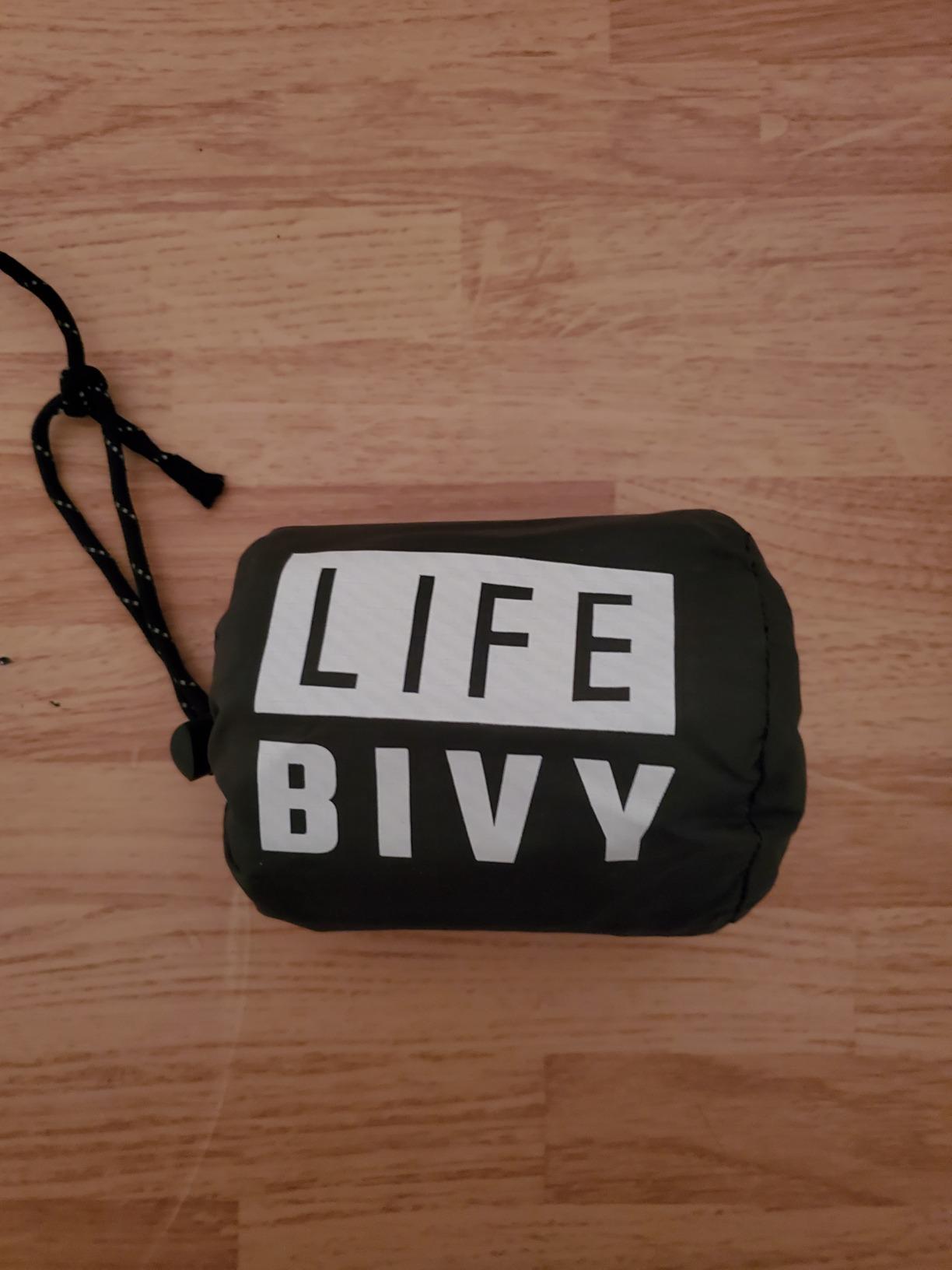 Go Time Gear Life Bivy Emergency Survival Sleeping Bag Thermal Bivy - Use as Emergency Bivy Sack, Survival Sleeping Bag, Mylar Emergency Blanket customer photo 1